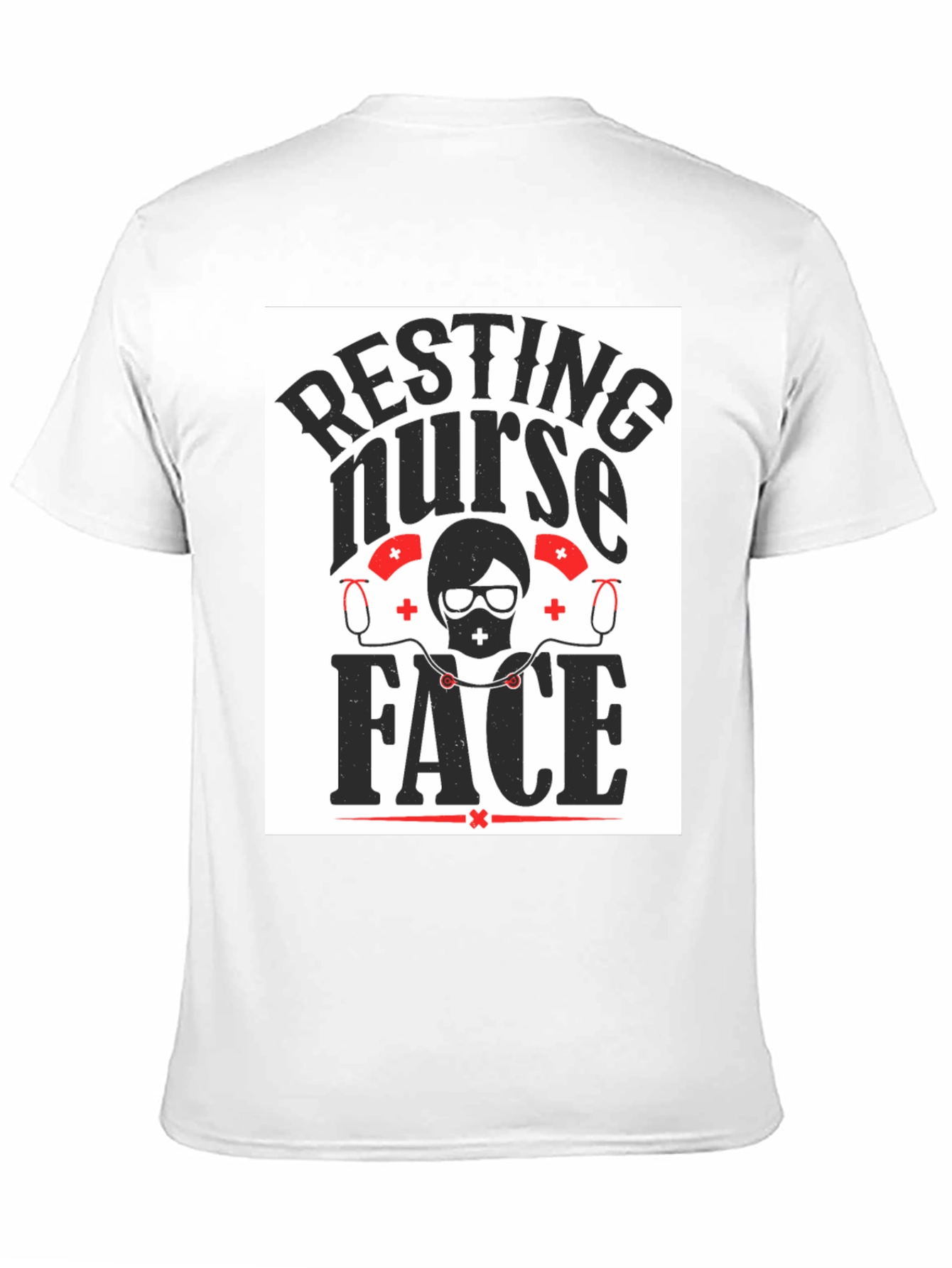 Resting Nurse Face Graphic Tee