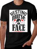 Resting Nurse Face Graphic Tee