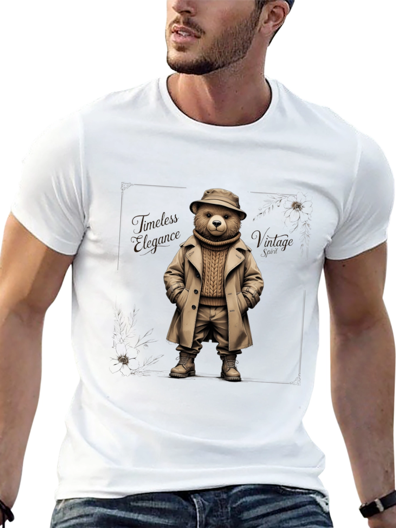 Bear Detective T-Shirt: Stylish & Unique Design