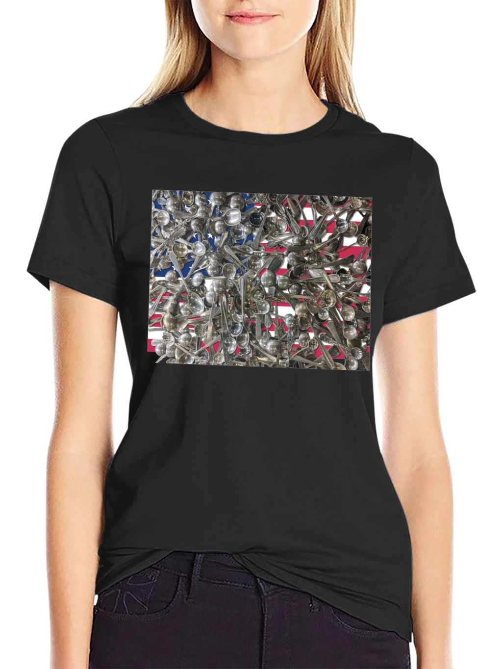 Spoons USA Flag T-Shirt