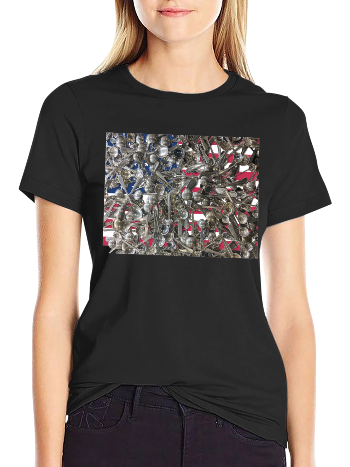 Spoons USA Flag T-Shirt