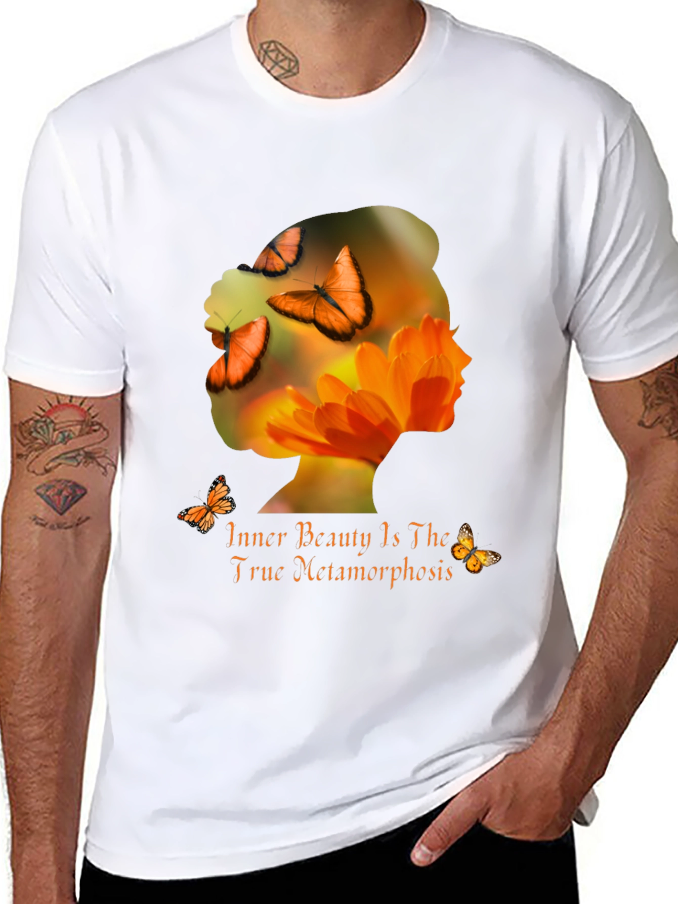 Inner Beauty Metamorphosis Graphic Tee