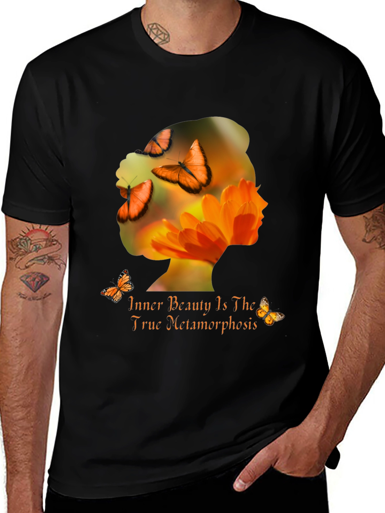 Inner Beauty Metamorphosis Graphic Tee