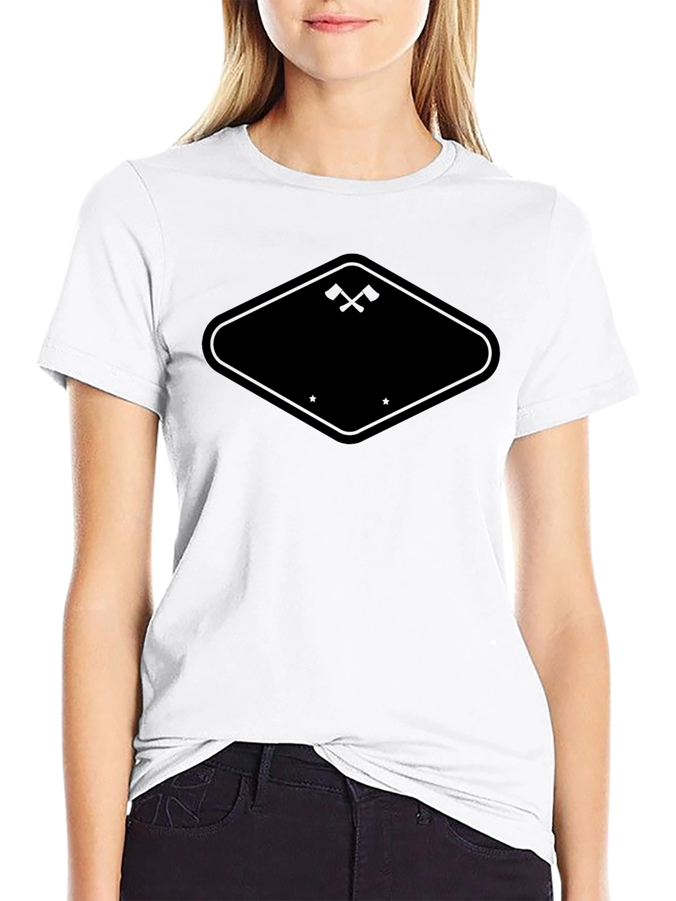 Mens Black Graphic Tee - Stylish & Comfortable