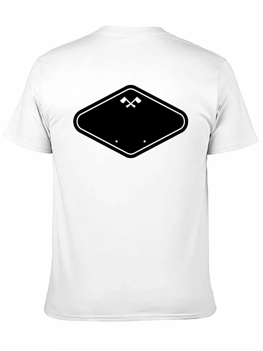 Mens Black Graphic Tee - Stylish & Comfortable