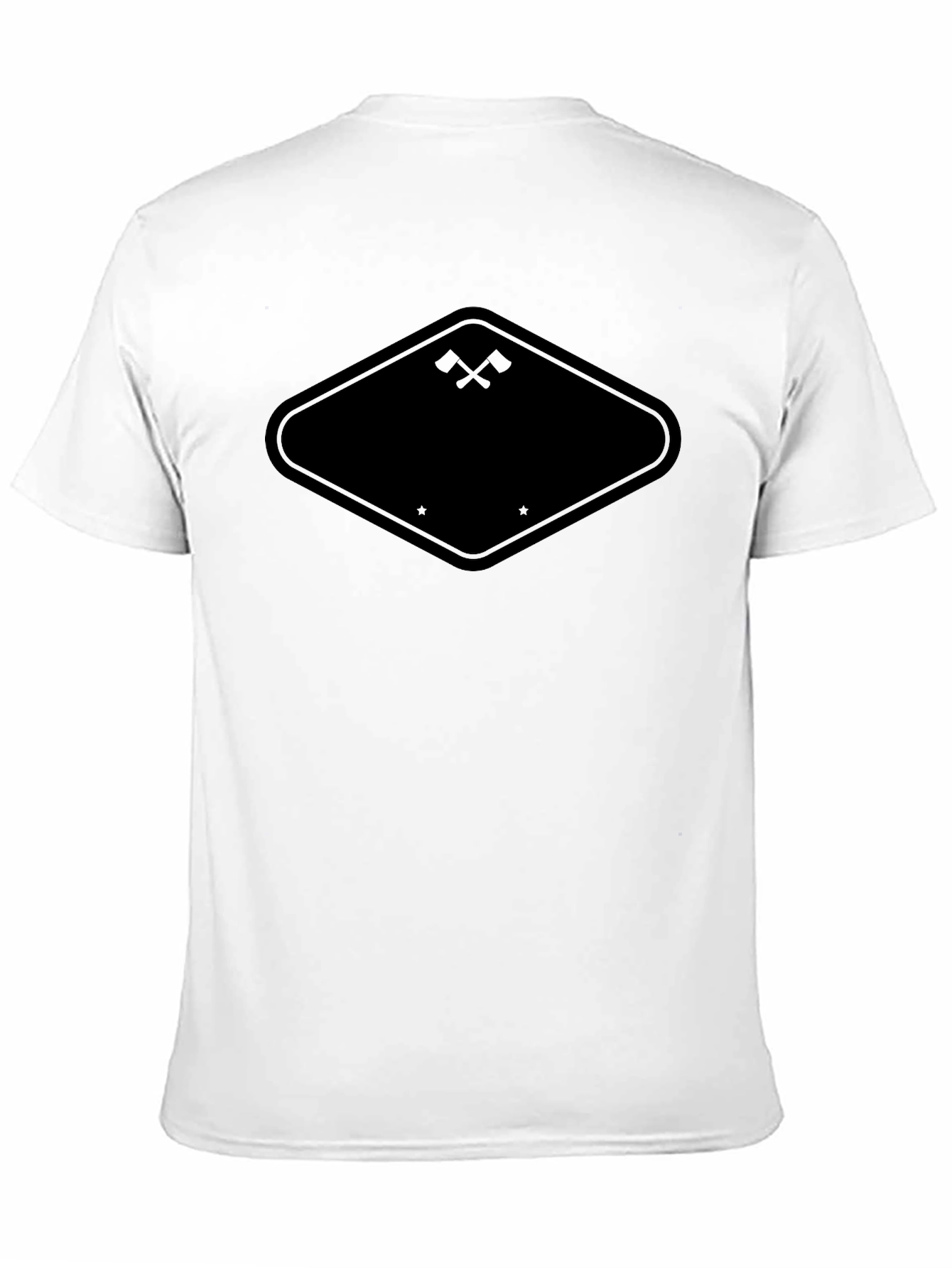 Mens Black Graphic Tee - Stylish & Comfortable