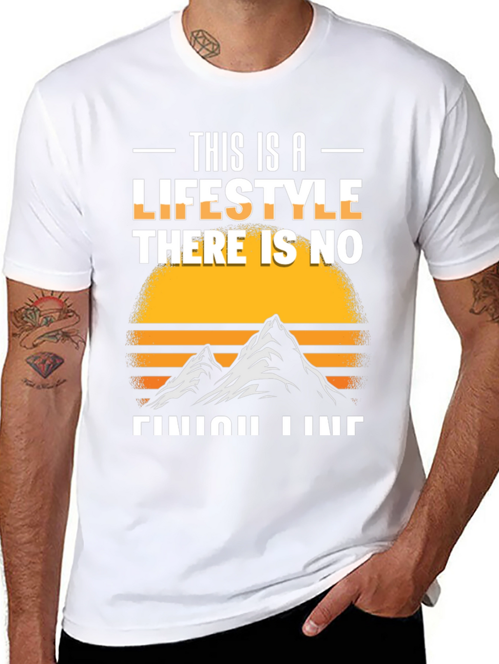 Lifestyle T-Shirt - No Finish Line