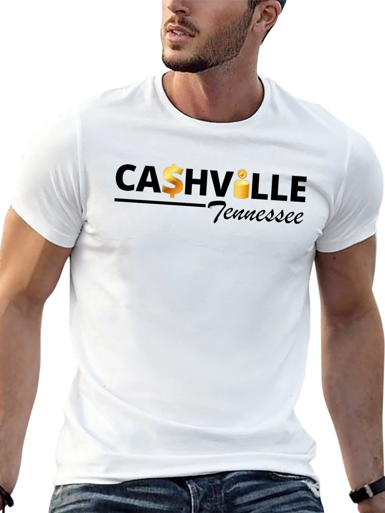 Cashville Tennessee Graphic T-Shirt