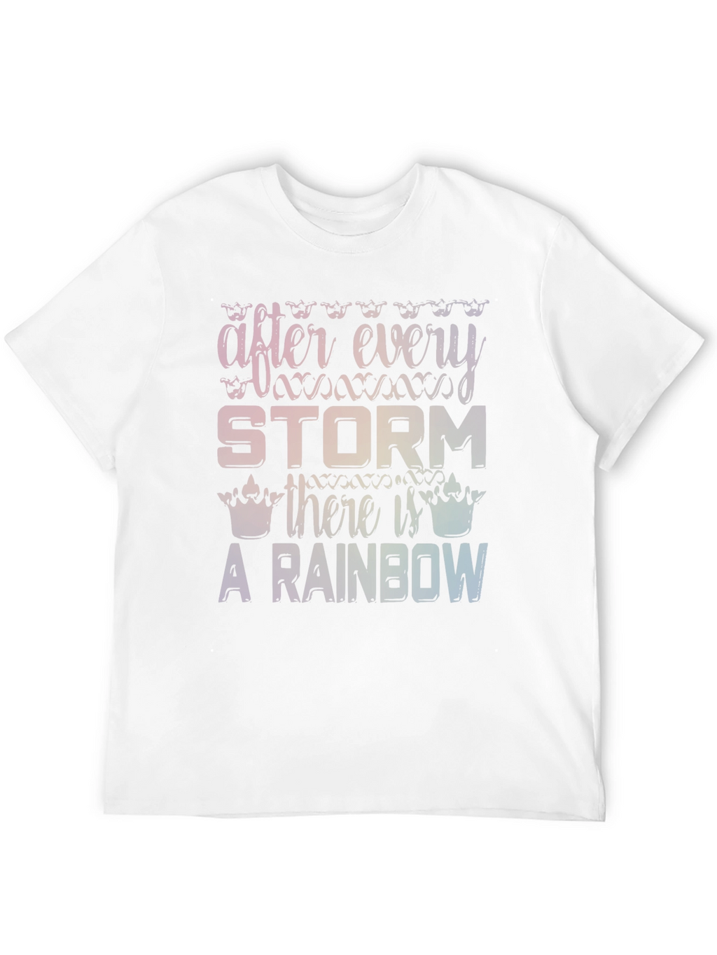 Rainbow After the Storm Graphic T-Shirt