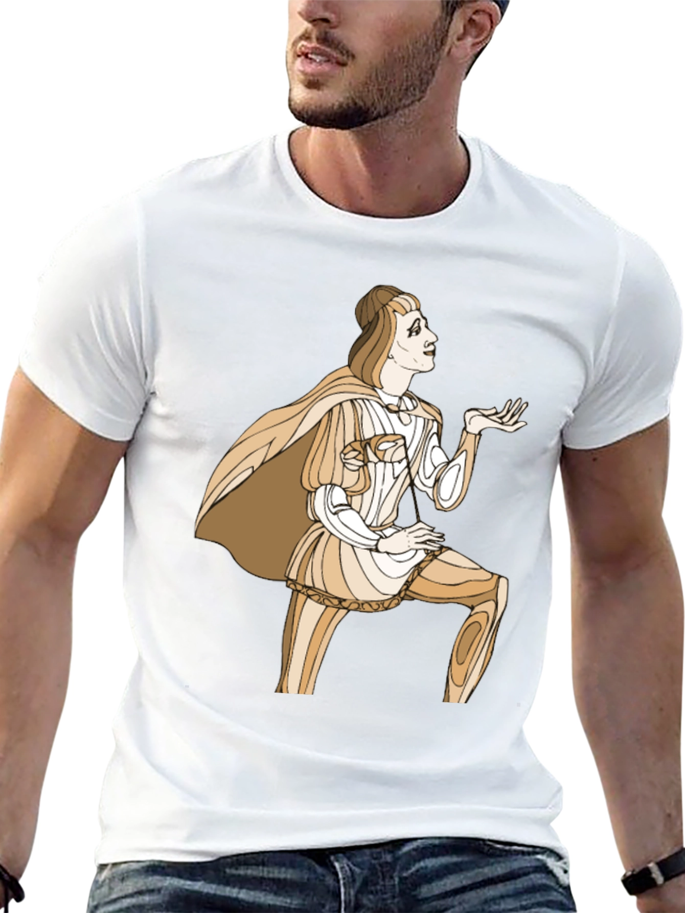 Renaissance Man Graphic Tee - Black