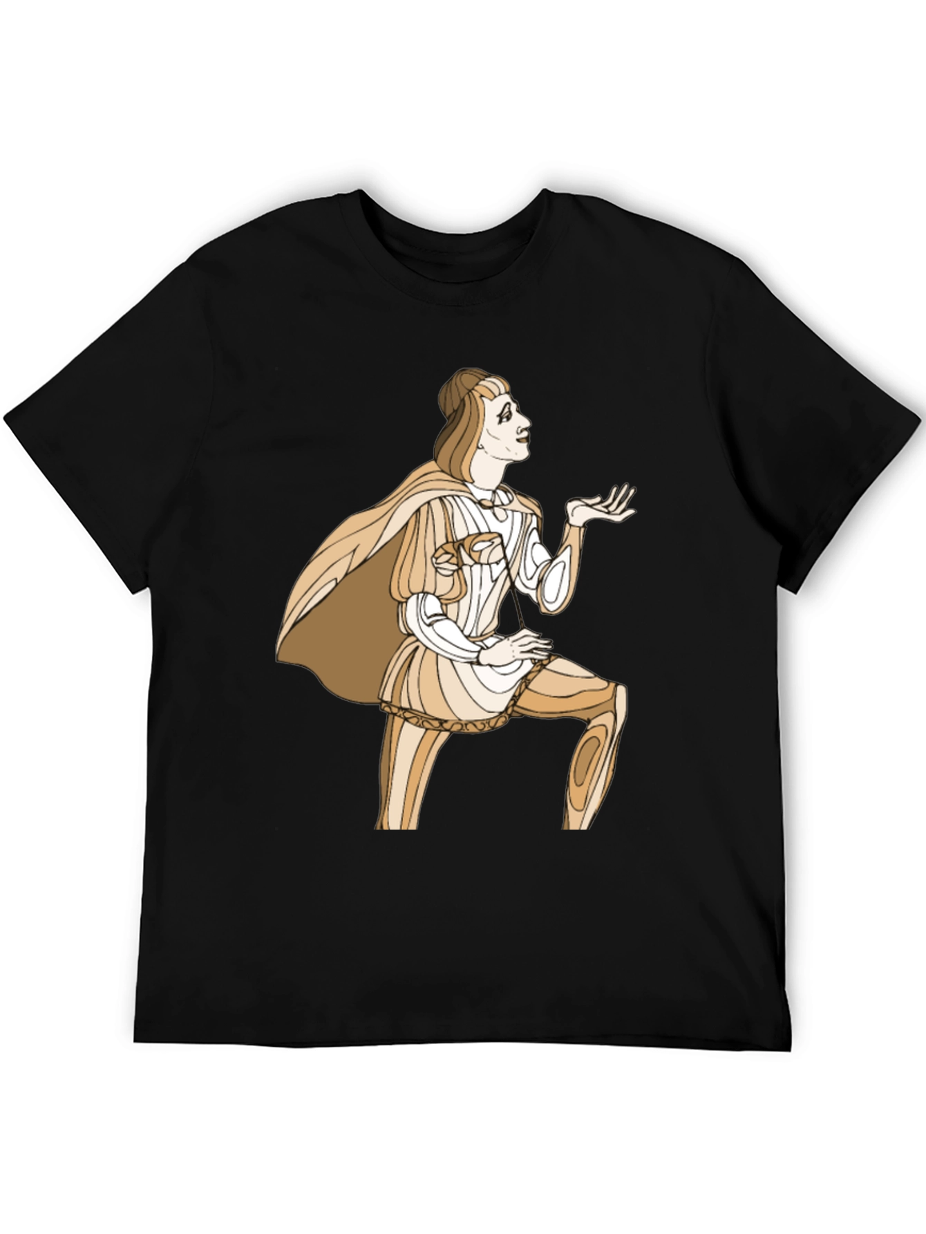 Renaissance Man Graphic Tee - Black