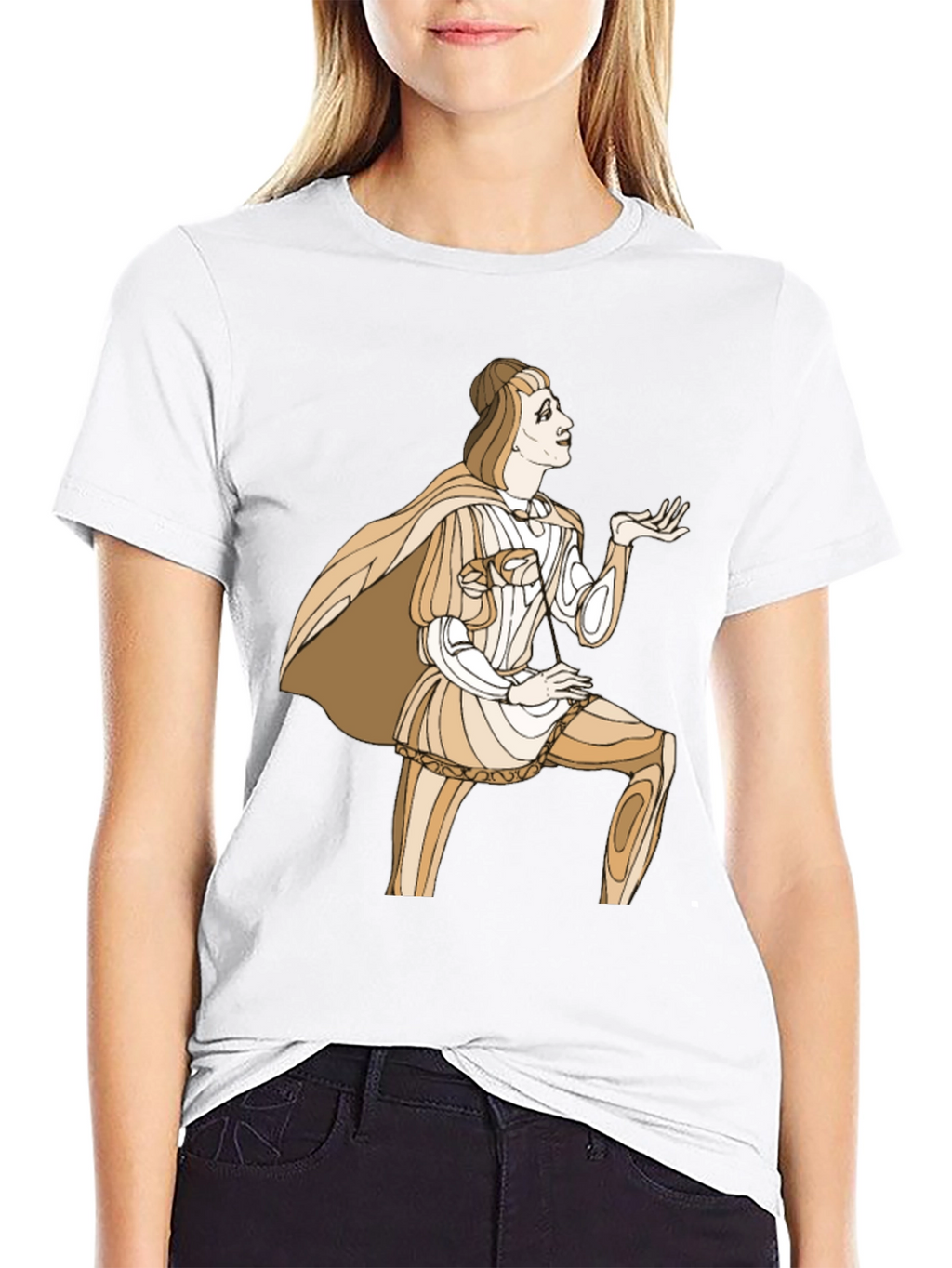 Renaissance Man Graphic Tee - Black