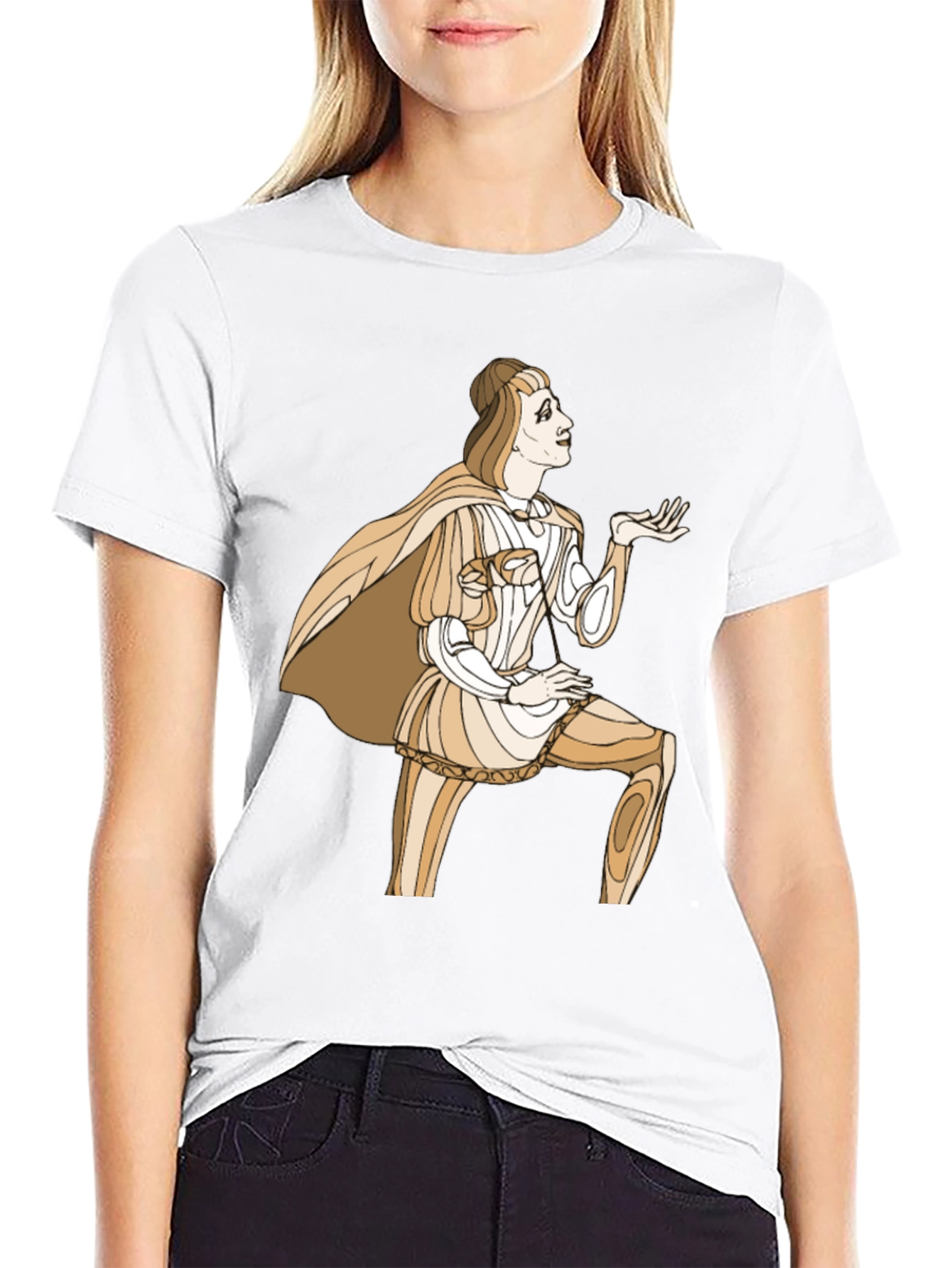 Renaissance Man Graphic Tee - Black