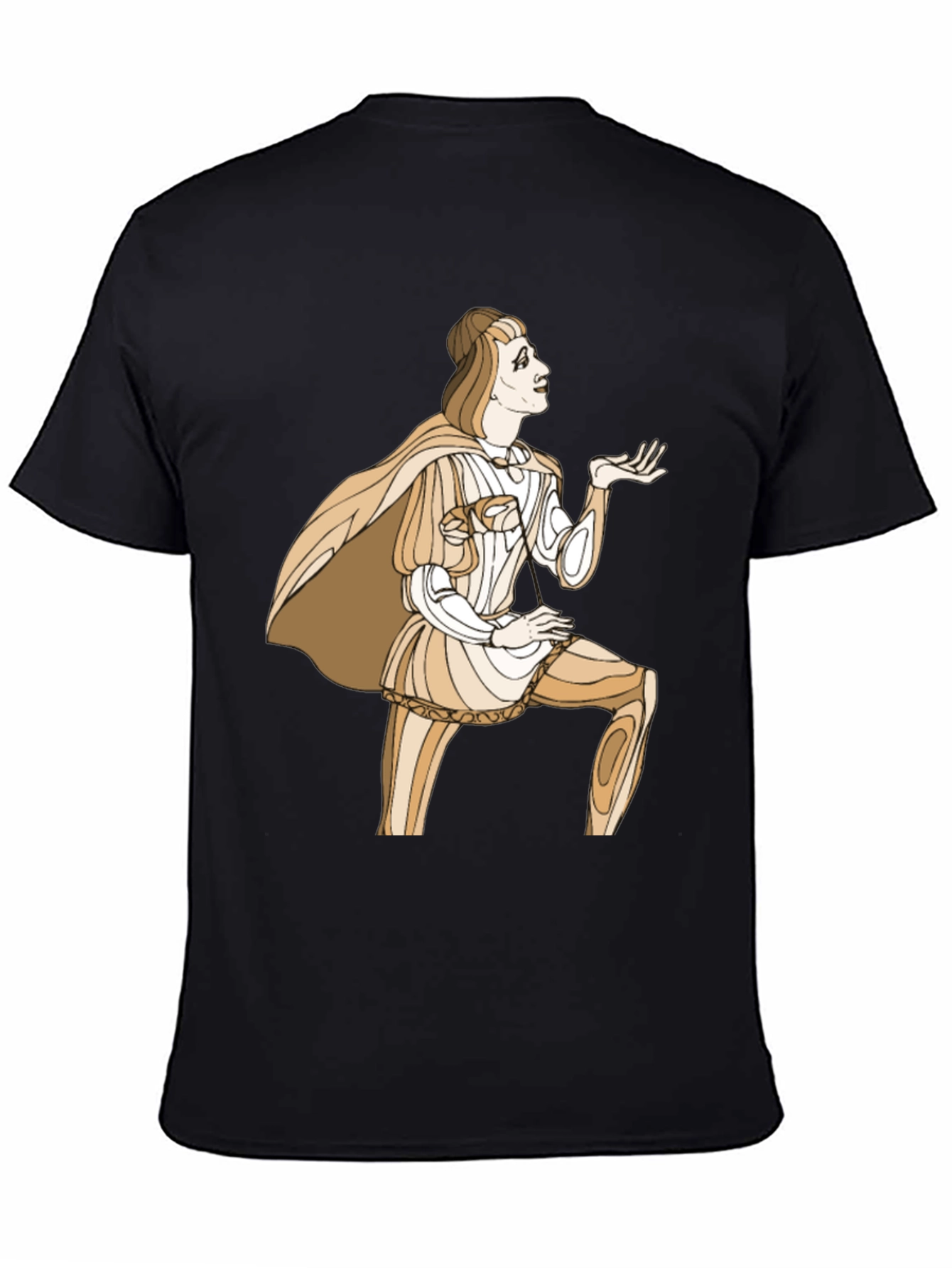 Renaissance Man Graphic Tee - Black