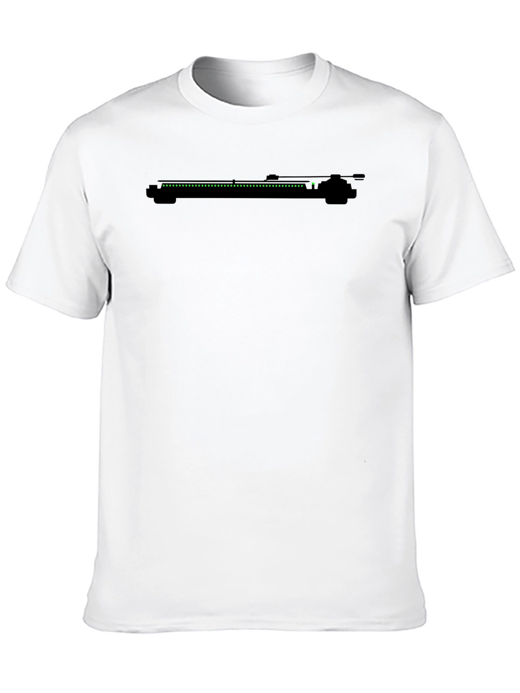 Turntable Graphic Black T-Shirt