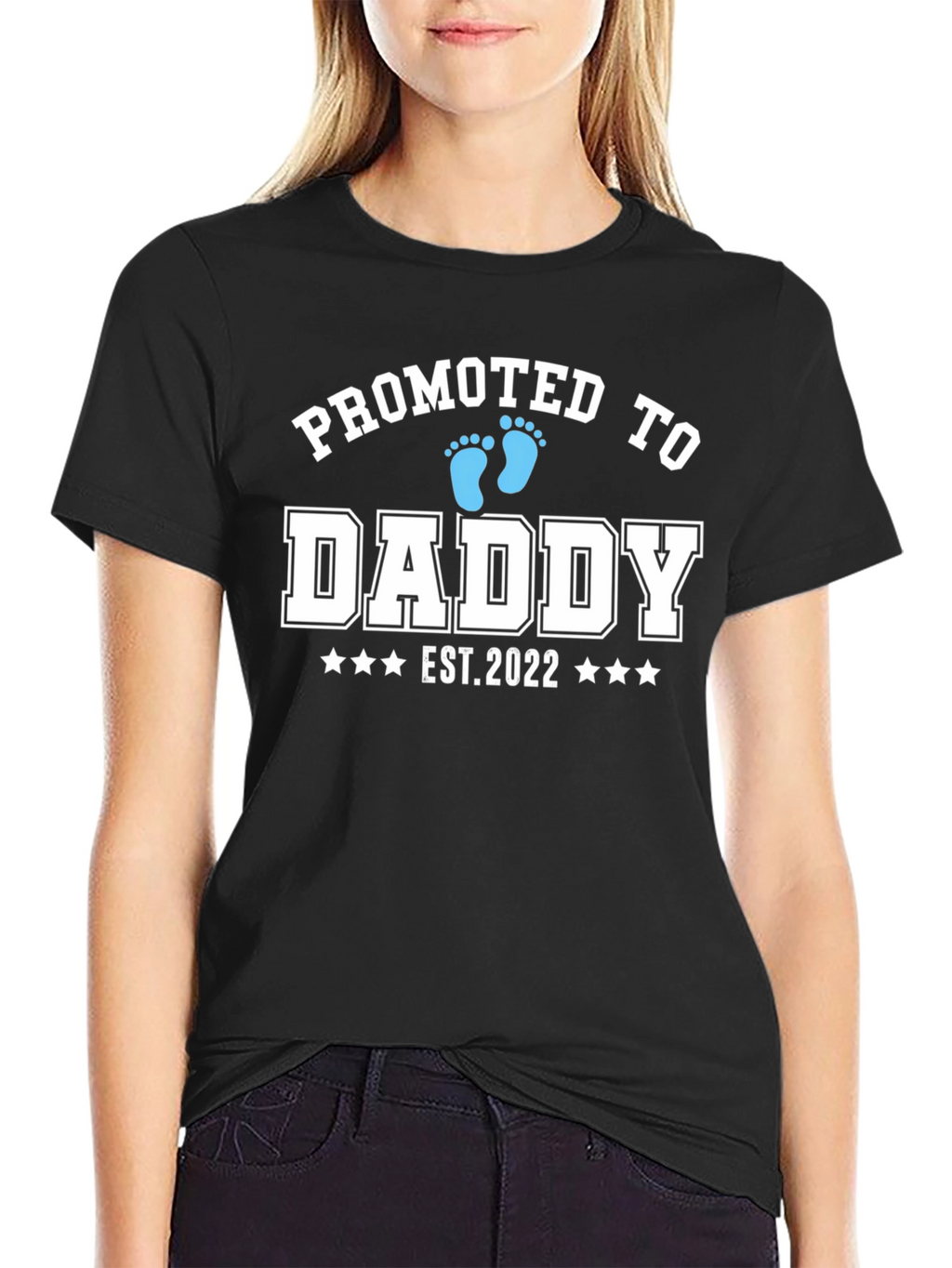 Promoted to Daddy EST 2022 T-Shirt
