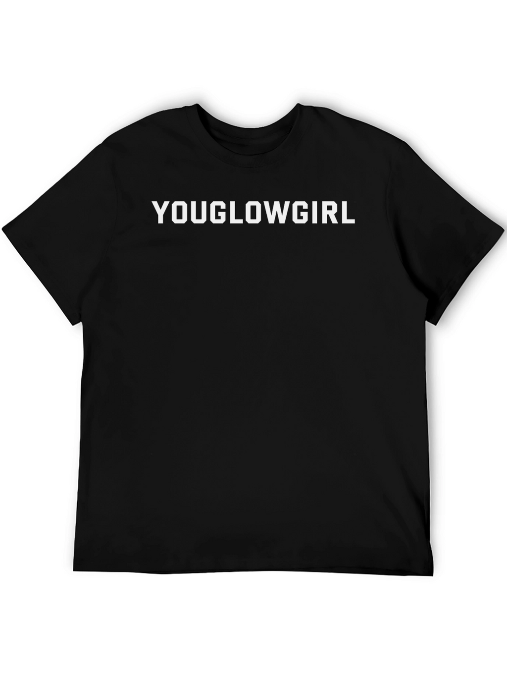You Glow Girl Graphic Tee - Black