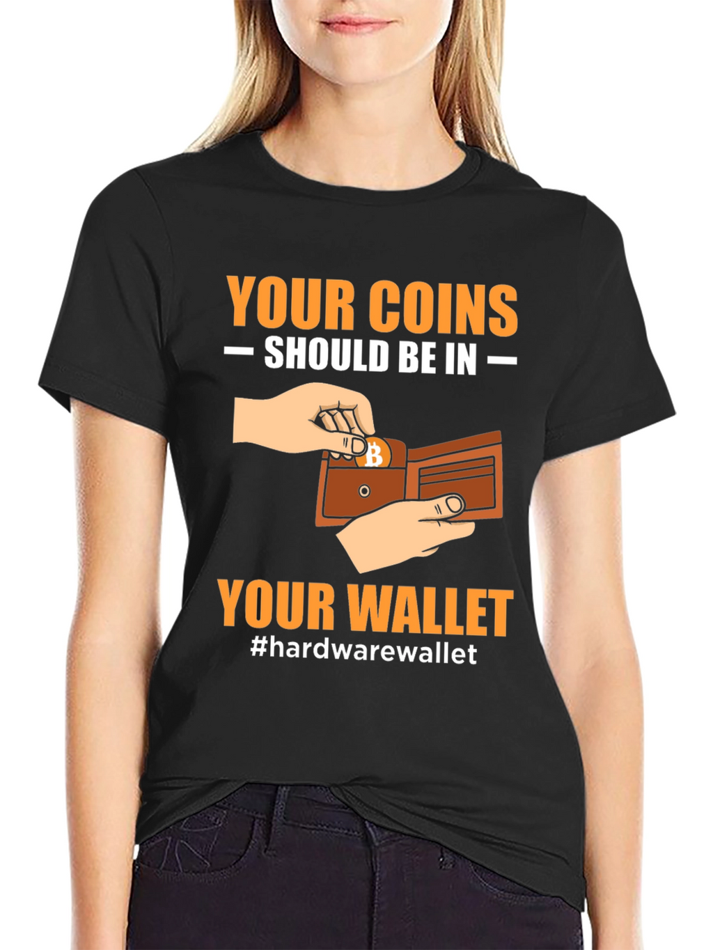 Crypto Hardware Wallet Tee - Secure Your Coins!