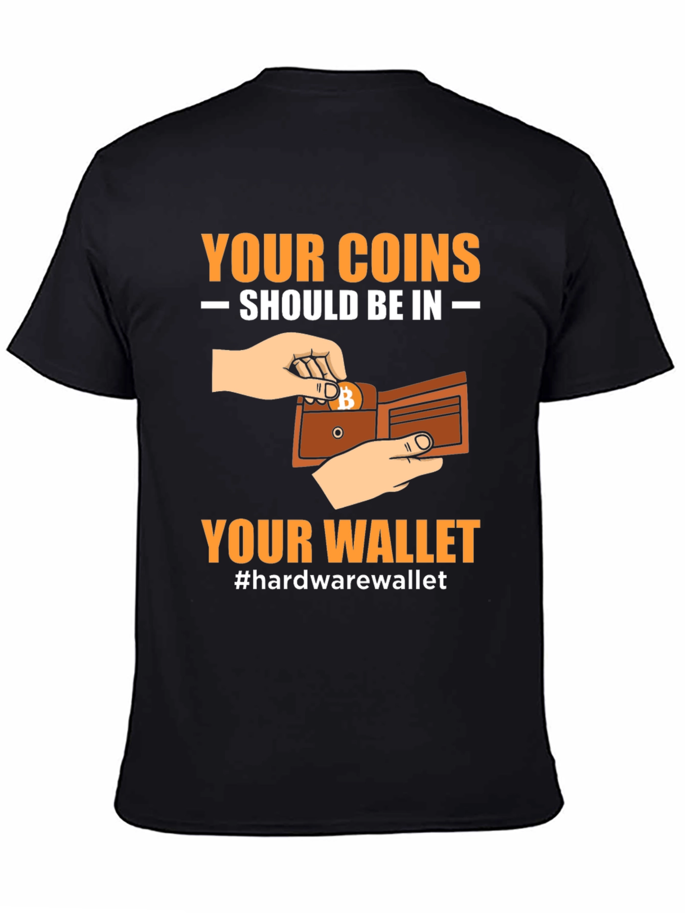 Crypto Hardware Wallet Tee - Secure Your Coins!
