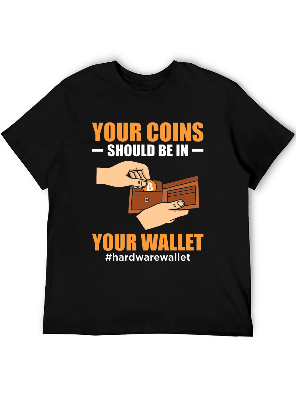 Crypto Hardware Wallet Tee - Secure Your Coins!