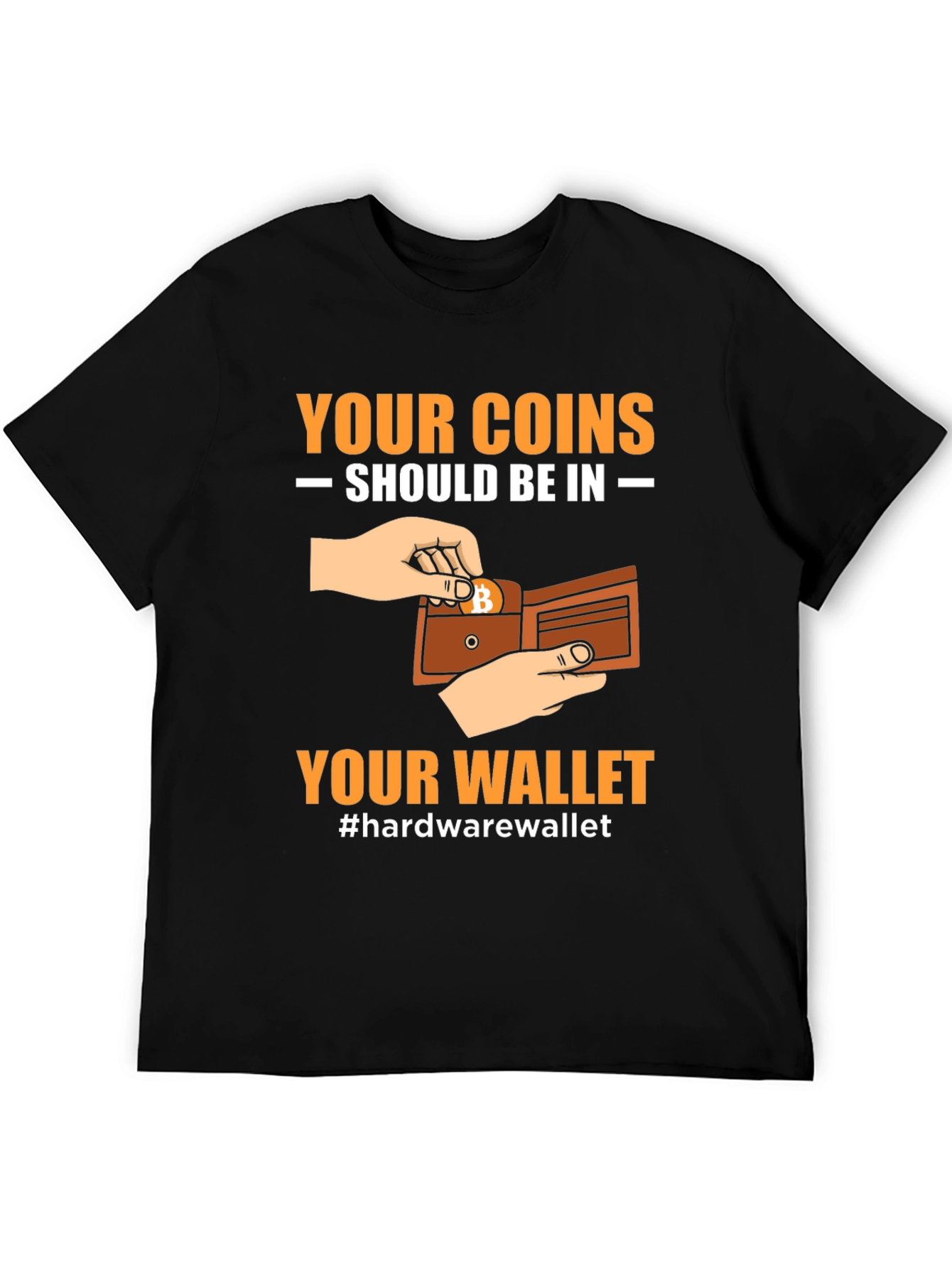 Crypto Hardware Wallet Tee - Secure Your Coins!