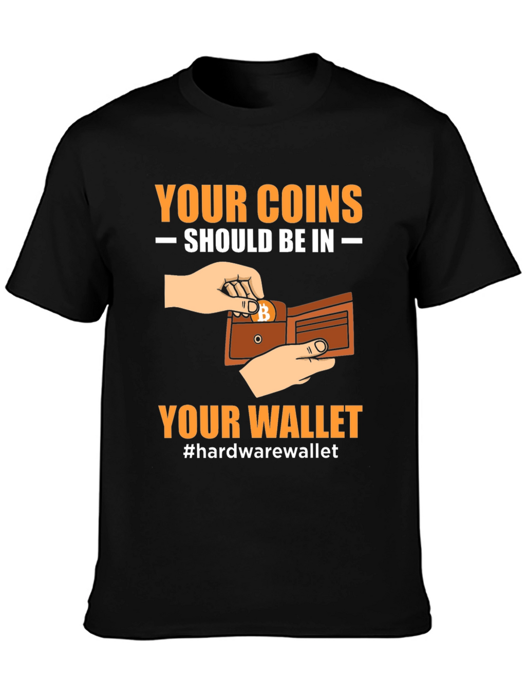 Crypto Hardware Wallet Tee - Secure Your Coins!