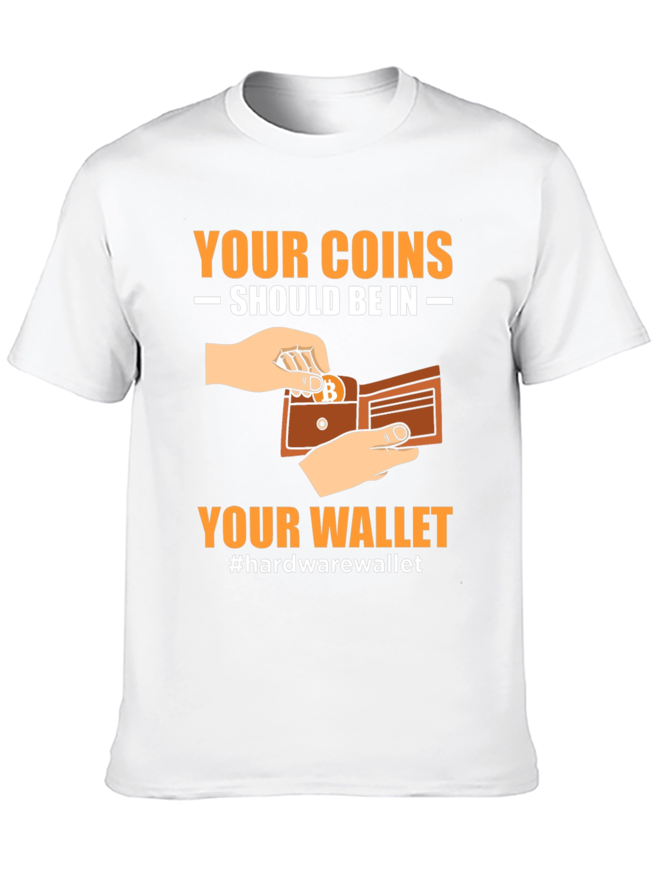 Crypto Hardware Wallet Tee - Secure Your Coins!