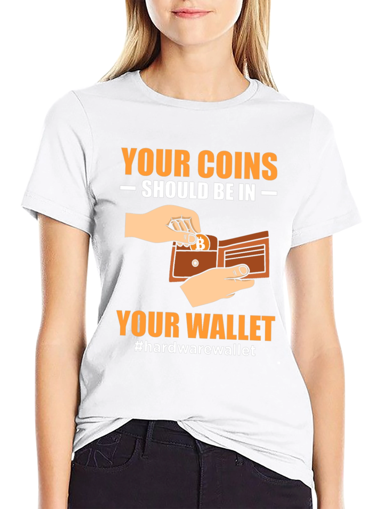 Crypto Hardware Wallet Tee - Secure Your Coins!