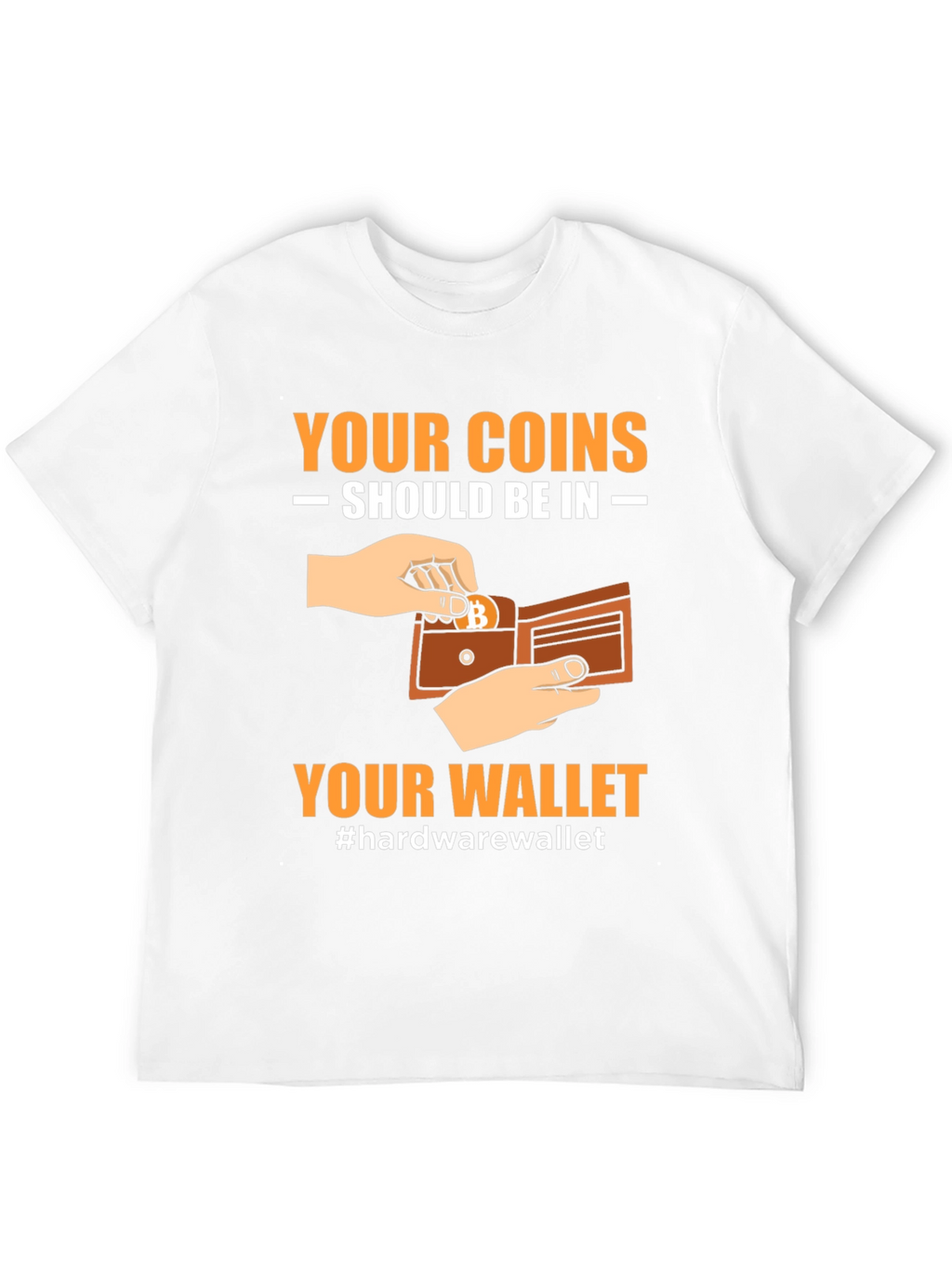 Crypto Hardware Wallet Tee - Secure Your Coins!