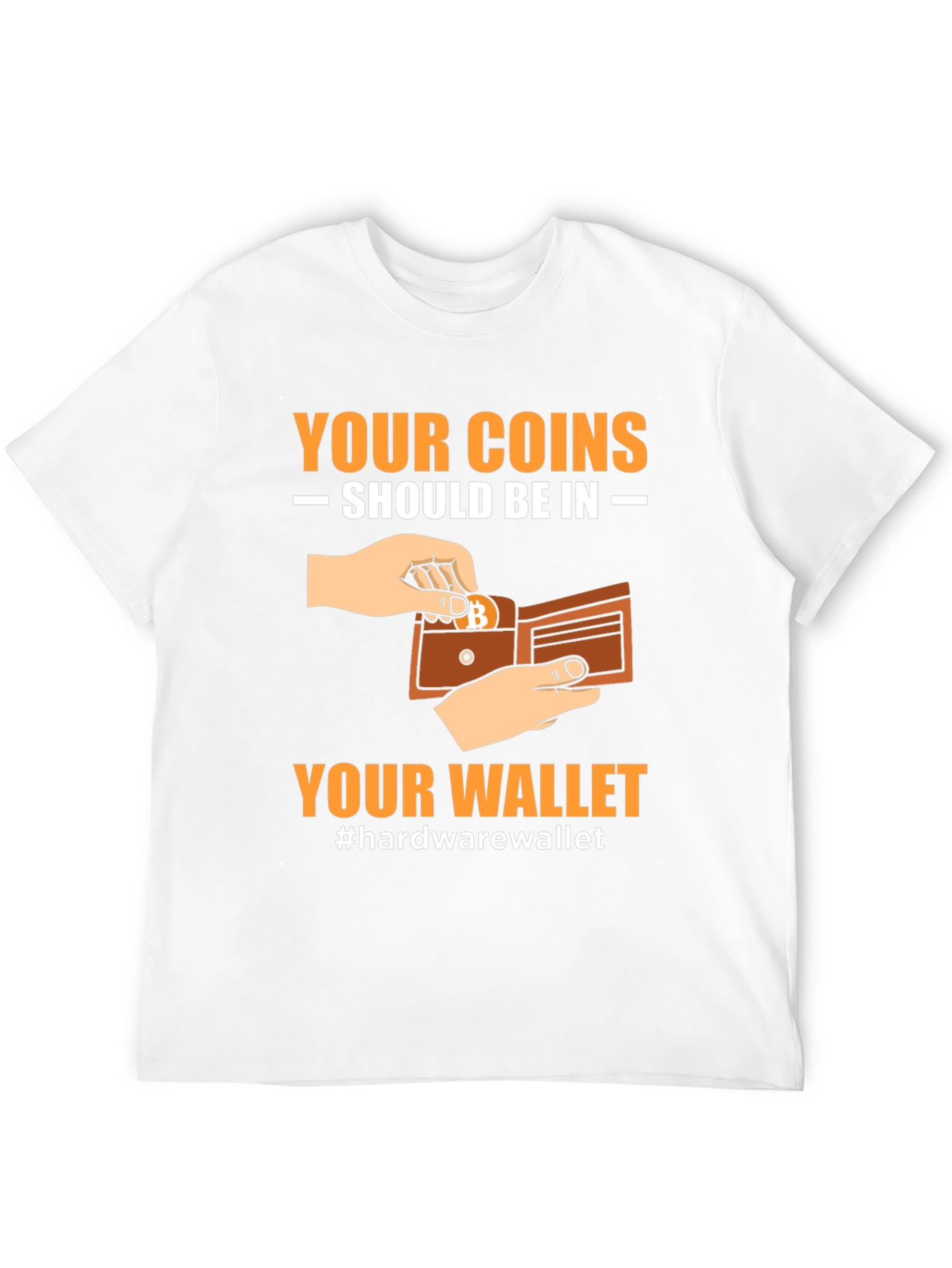Crypto Hardware Wallet Tee - Secure Your Coins!