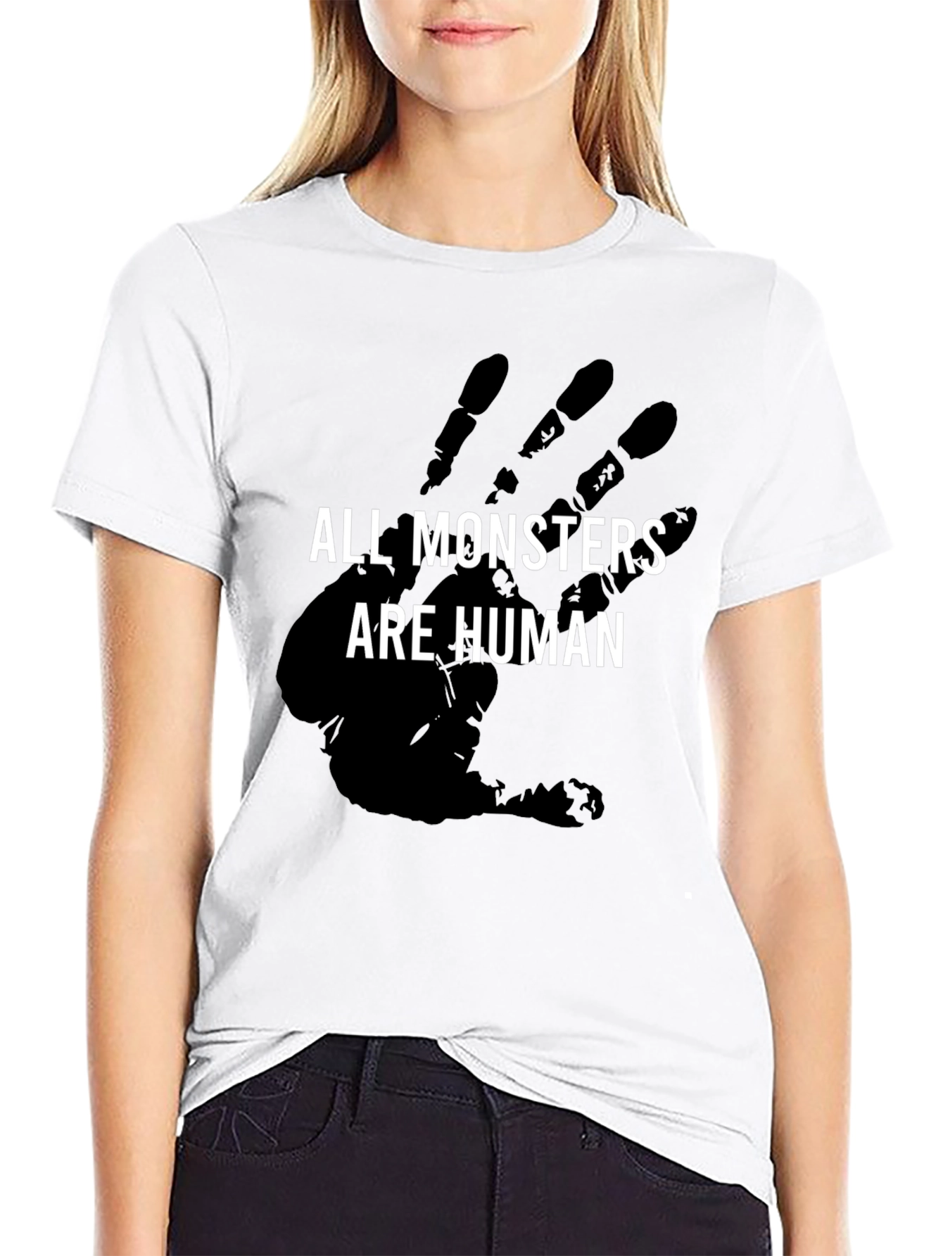 All Monsters Are Human Graphic Tee