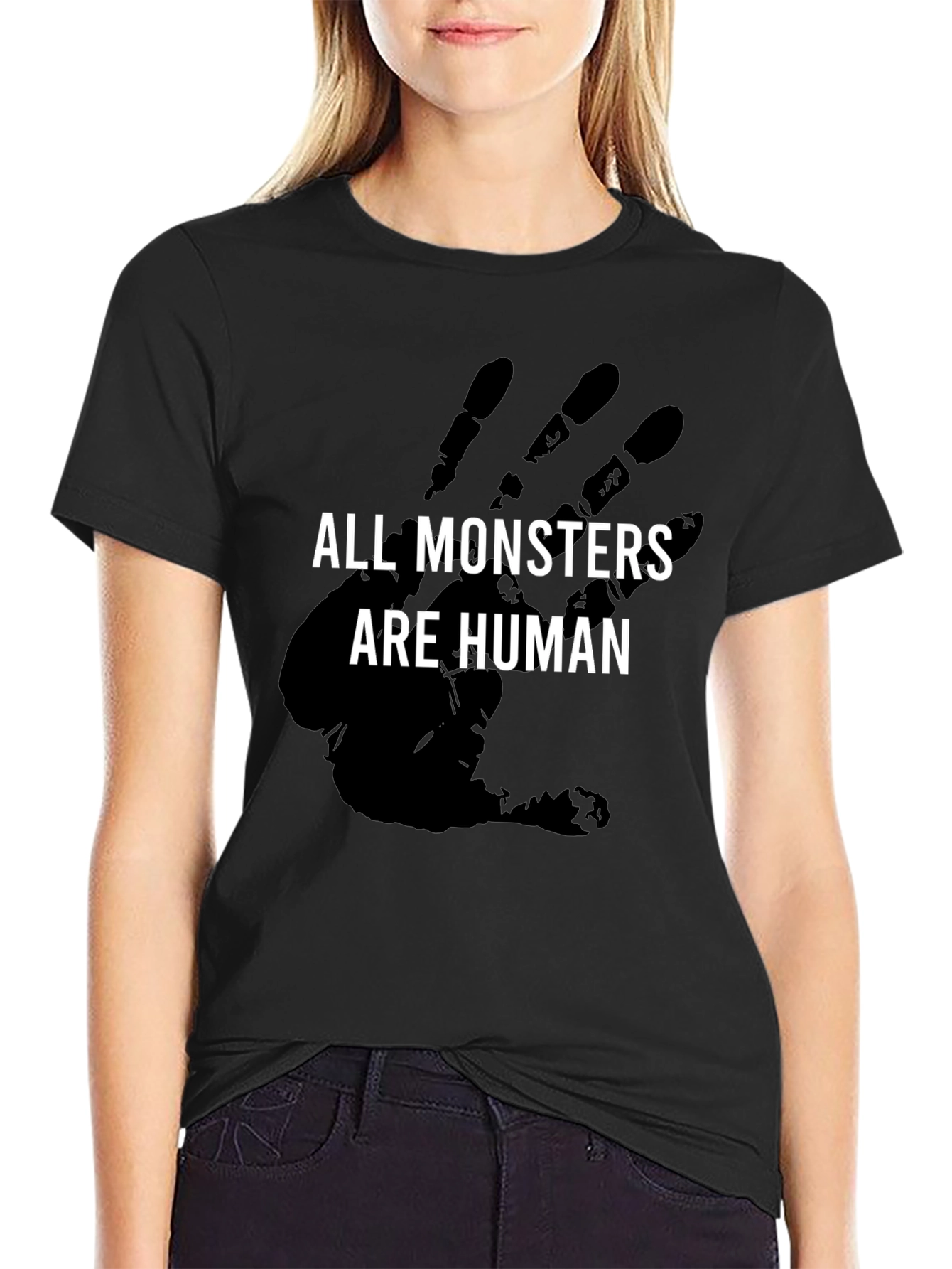 All Monsters Are Human Graphic Tee