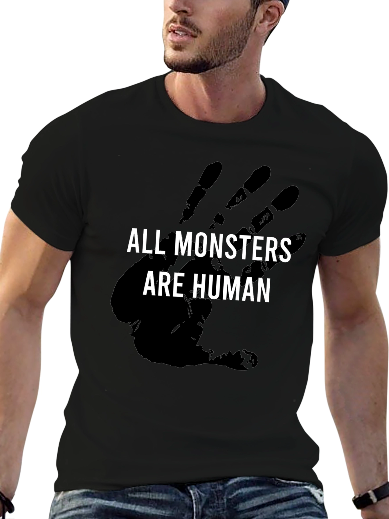 All Monsters Are Human Graphic Tee