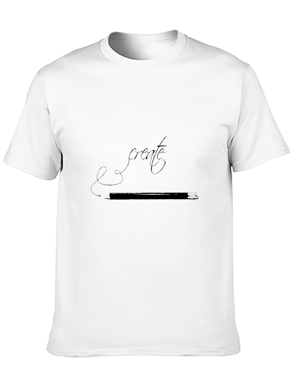 Create Graphic T-Shirt - Black Stylish Design