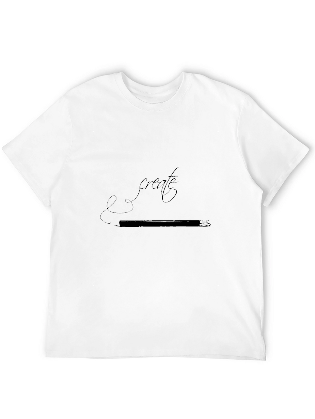 Create Graphic T-Shirt - Black Stylish Design