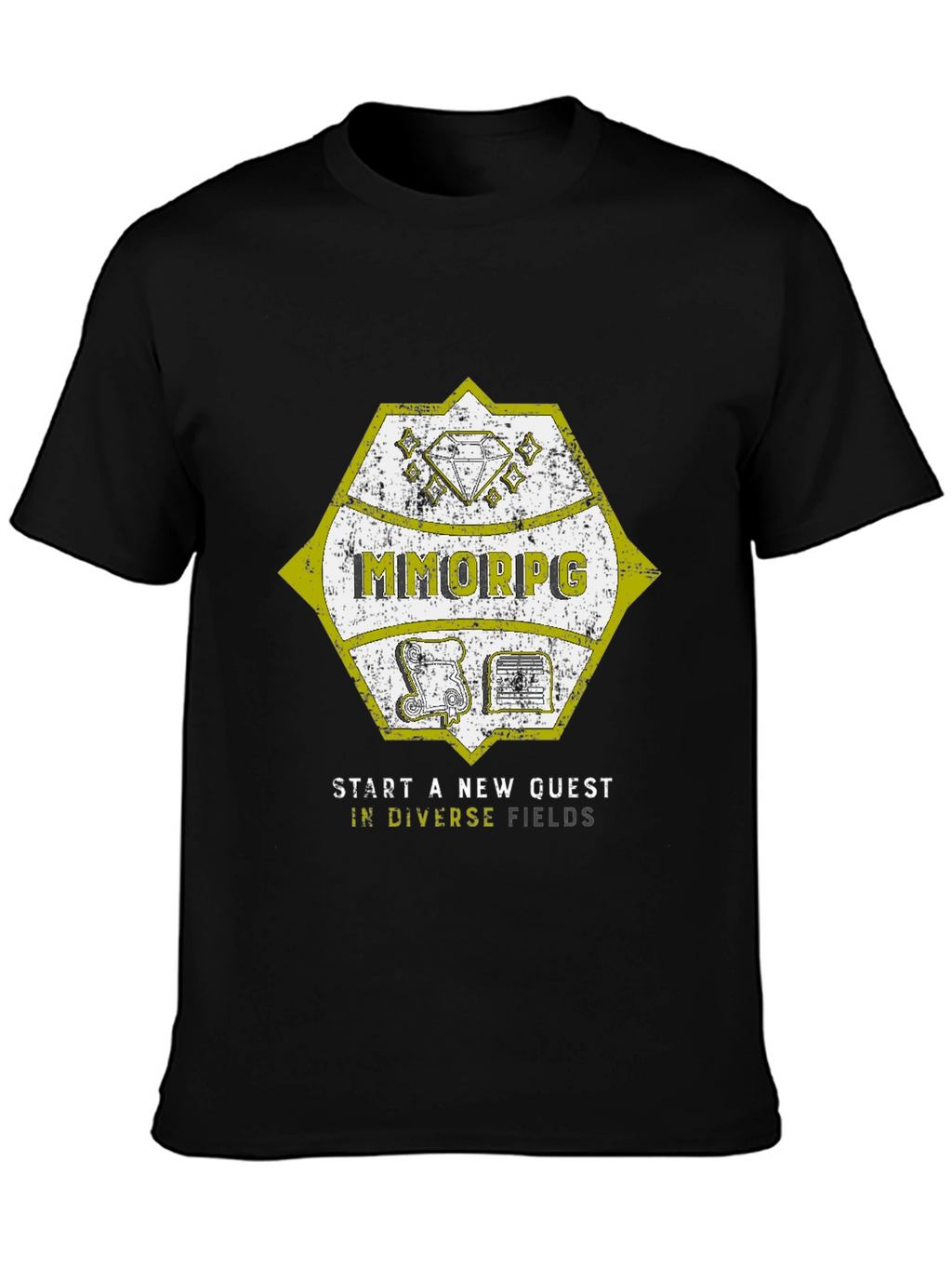 MMORPG Quest T-Shirt - Start a New Adventure