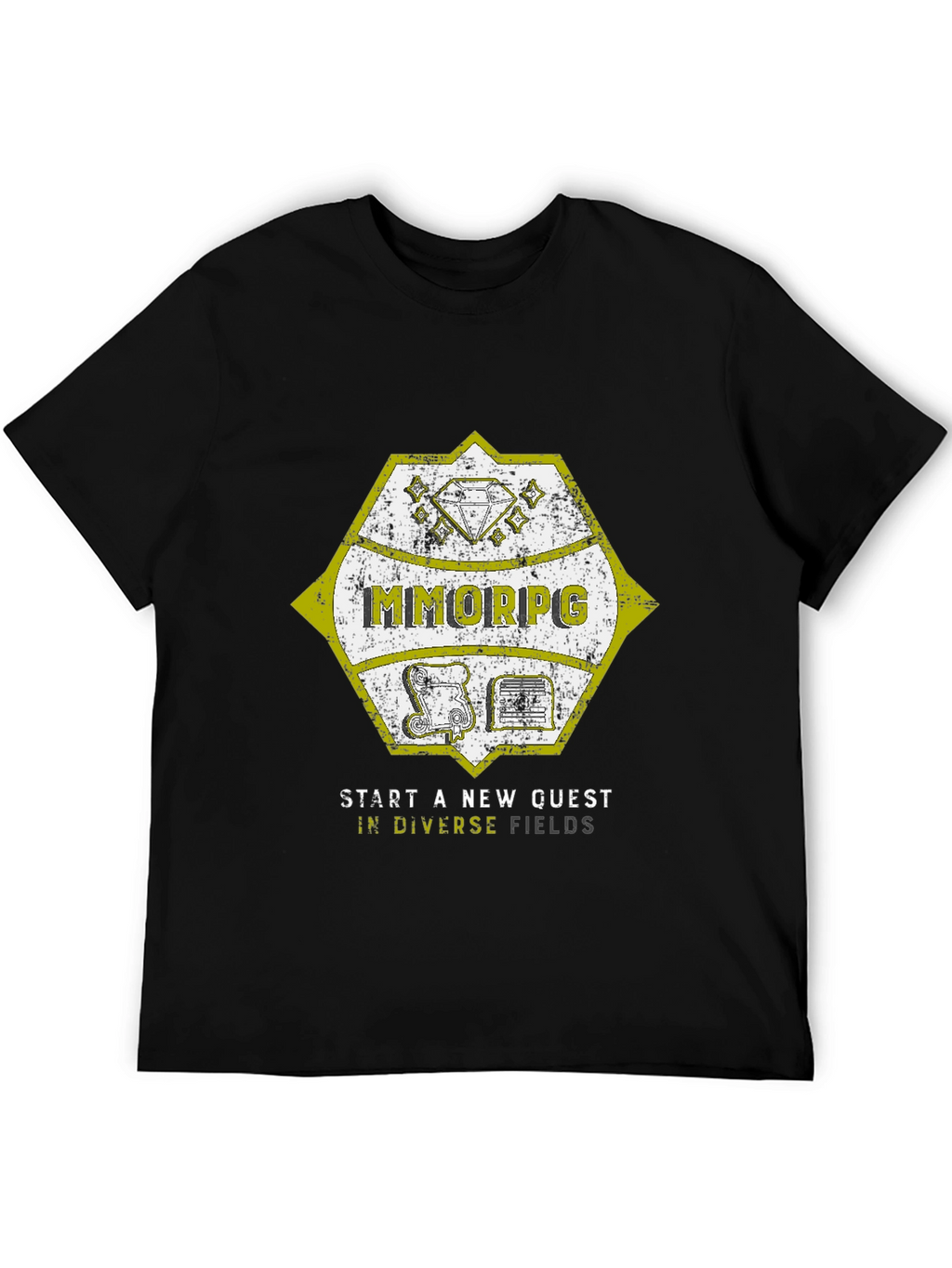 MMORPG Quest T-Shirt - Start a New Adventure