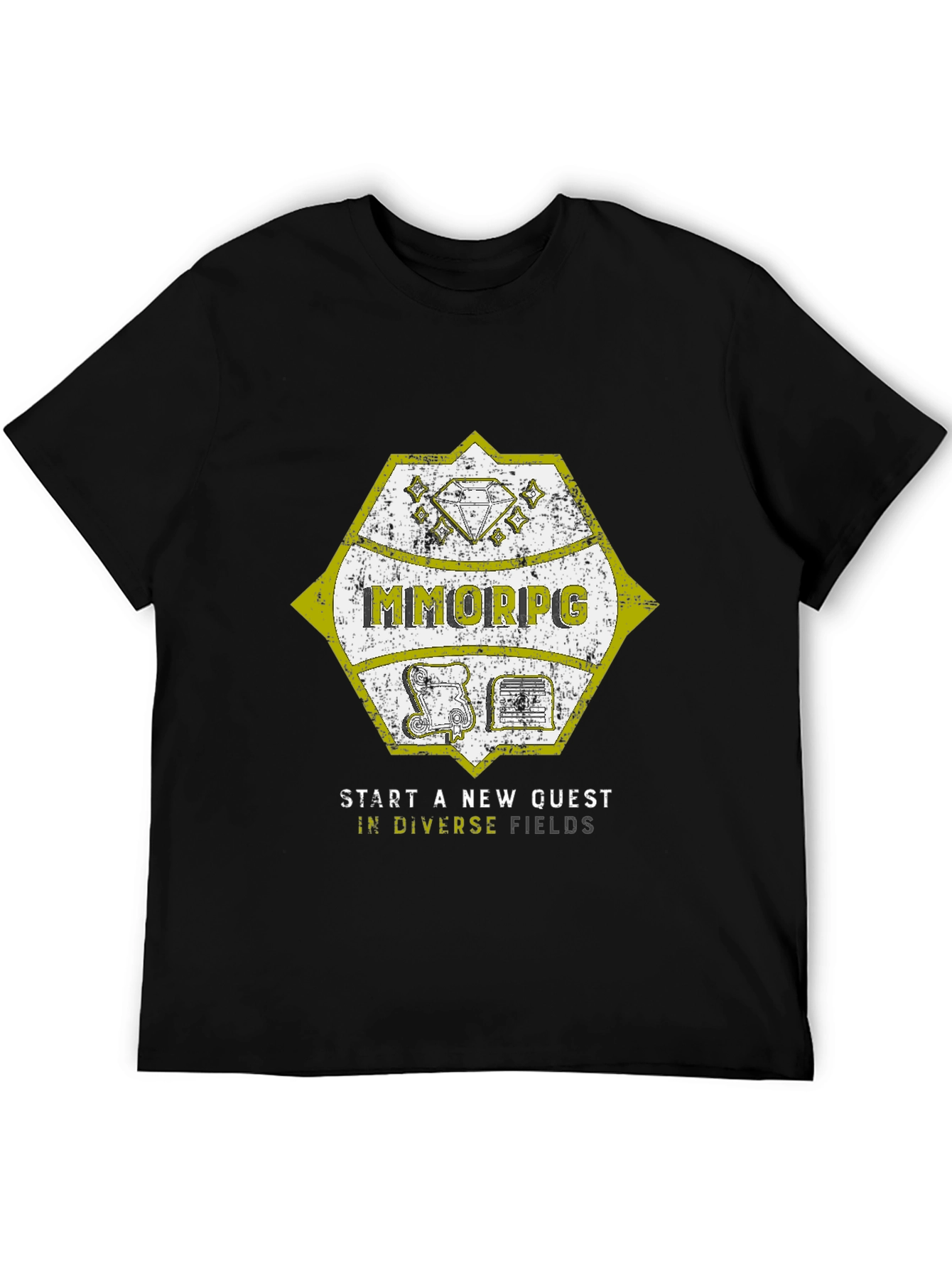 MMORPG Quest T-Shirt - Start a New Adventure