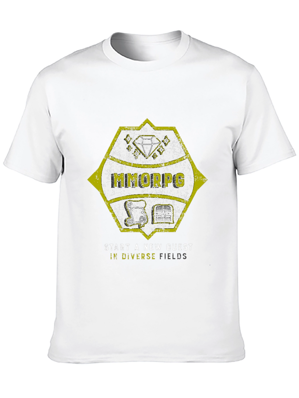 MMORPG Quest T-Shirt - Start a New Adventure