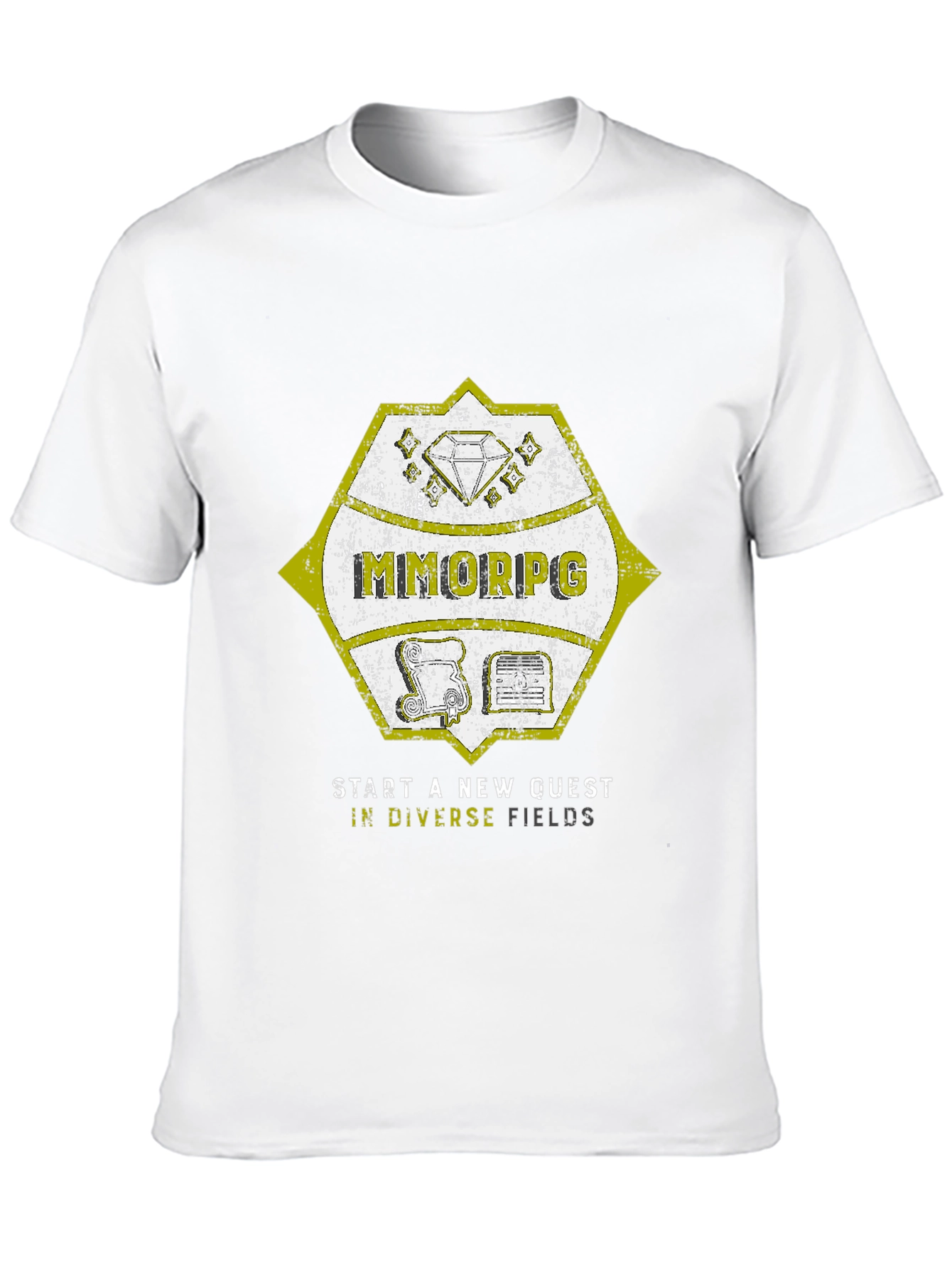 MMORPG Quest T-Shirt - Start a New Adventure