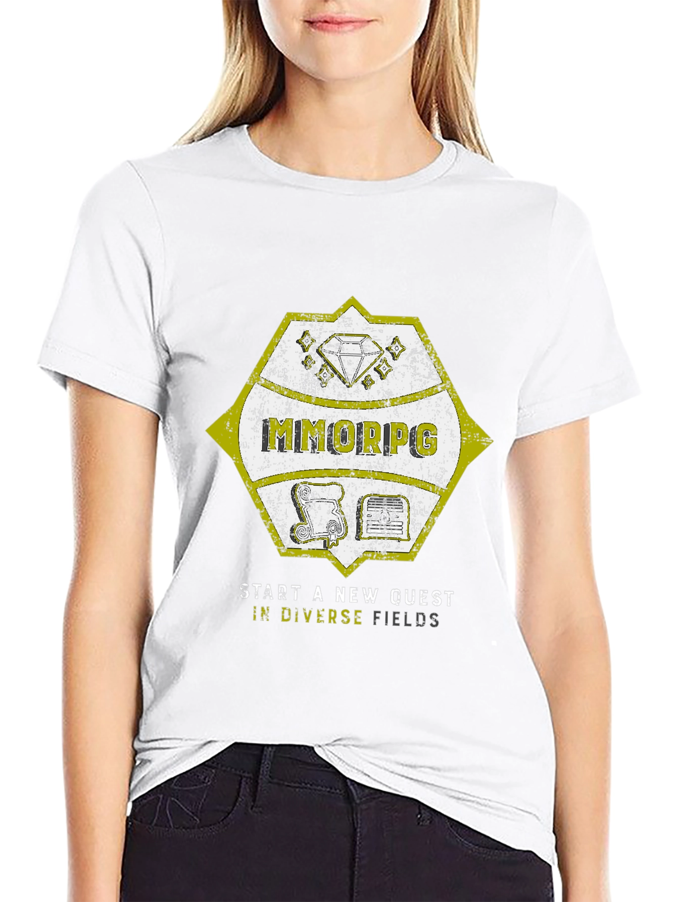 MMORPG Quest T-Shirt - Start a New Adventure