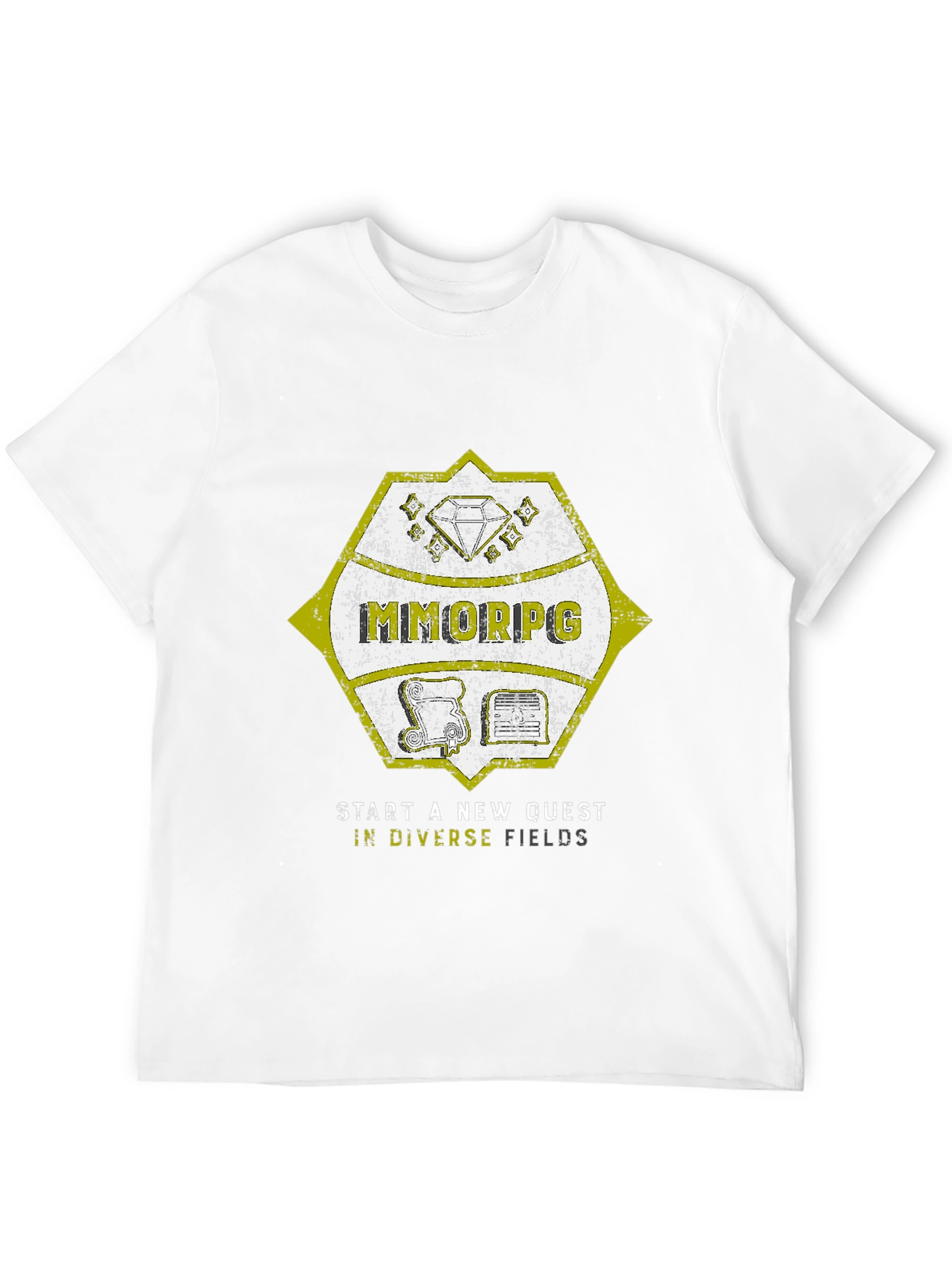 MMORPG Quest T-Shirt - Start a New Adventure