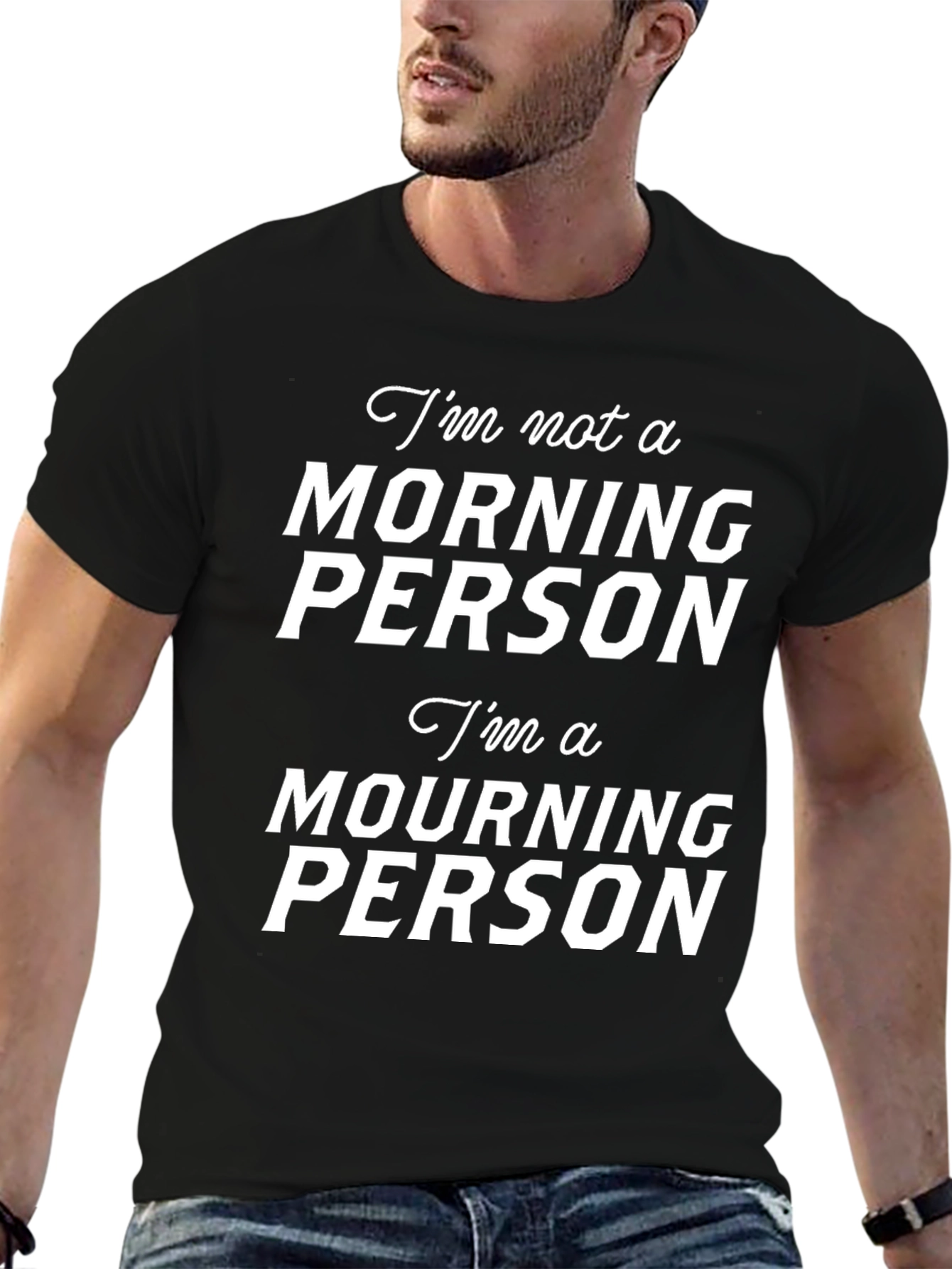 Funny Mourning Person T-Shirt