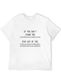 Code Humor T-Shirt - Stand the Heat Binary