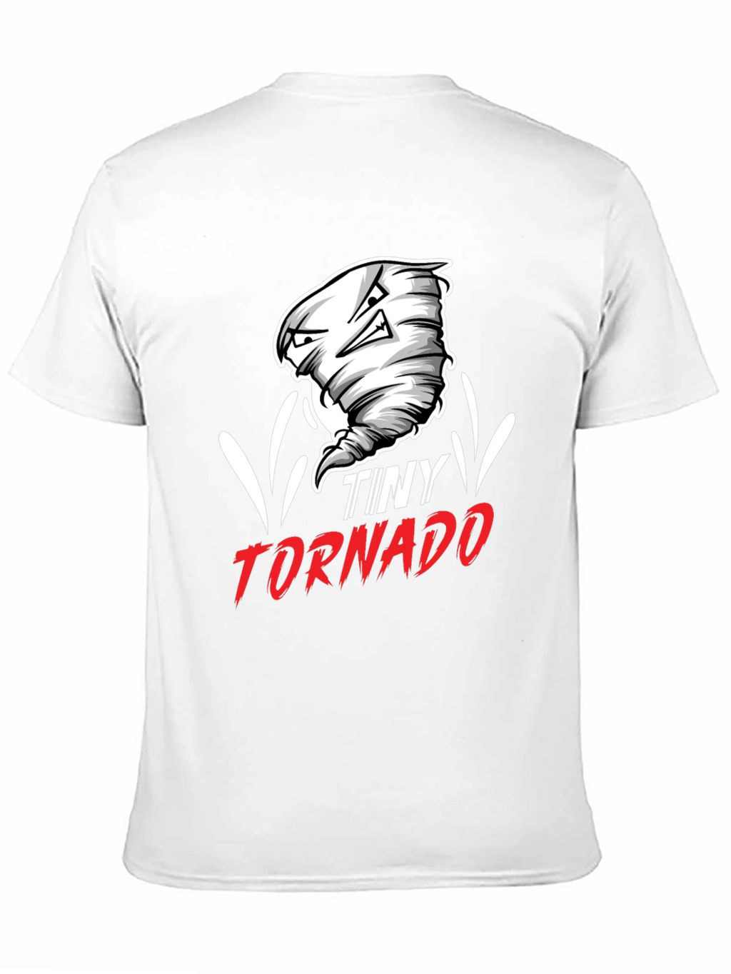 Tiny Tornado Graphic Tee - Black Cotton Blend