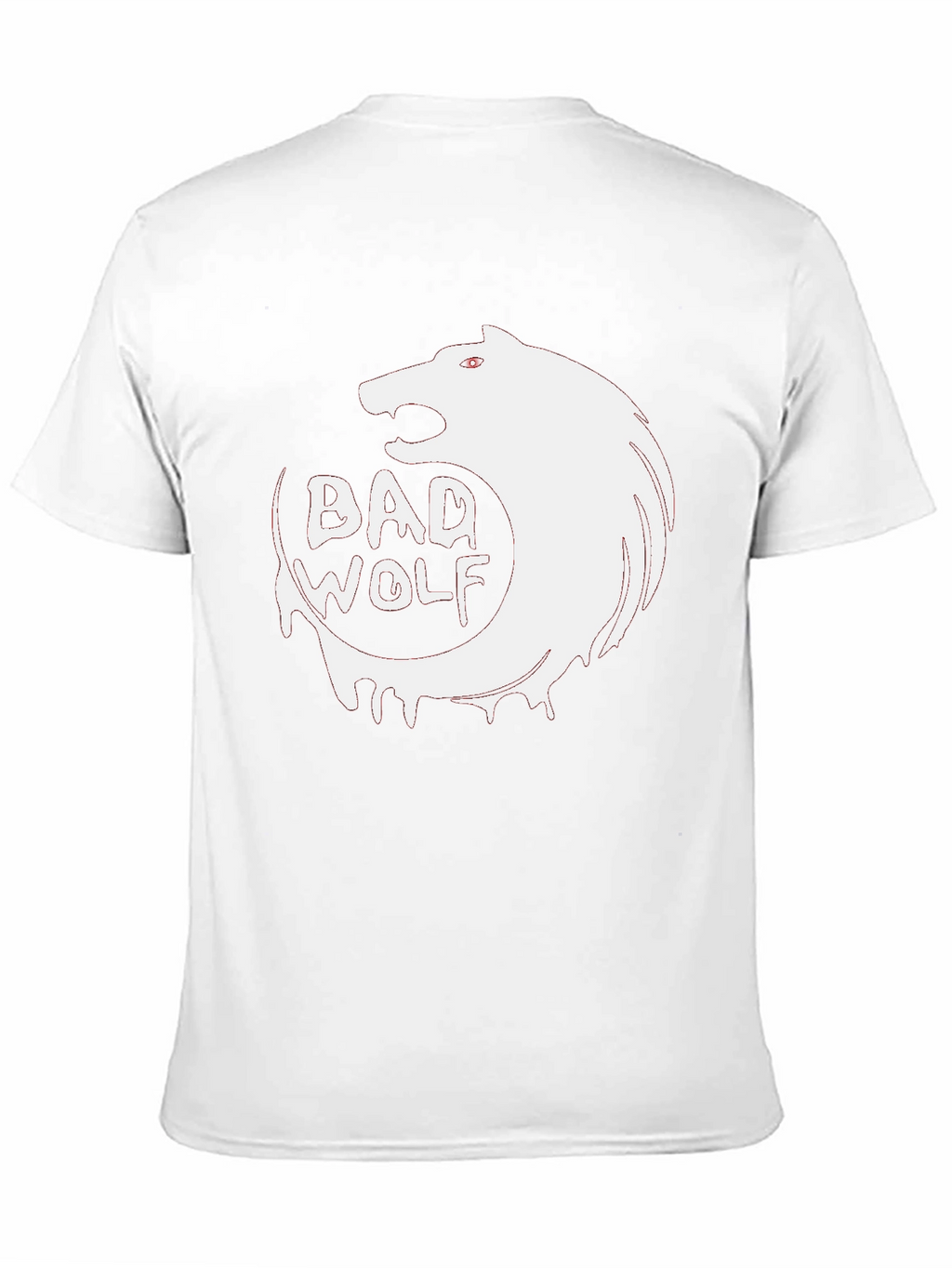 Bad Wolf Graphic T-Shirt - Black Cotton Blend