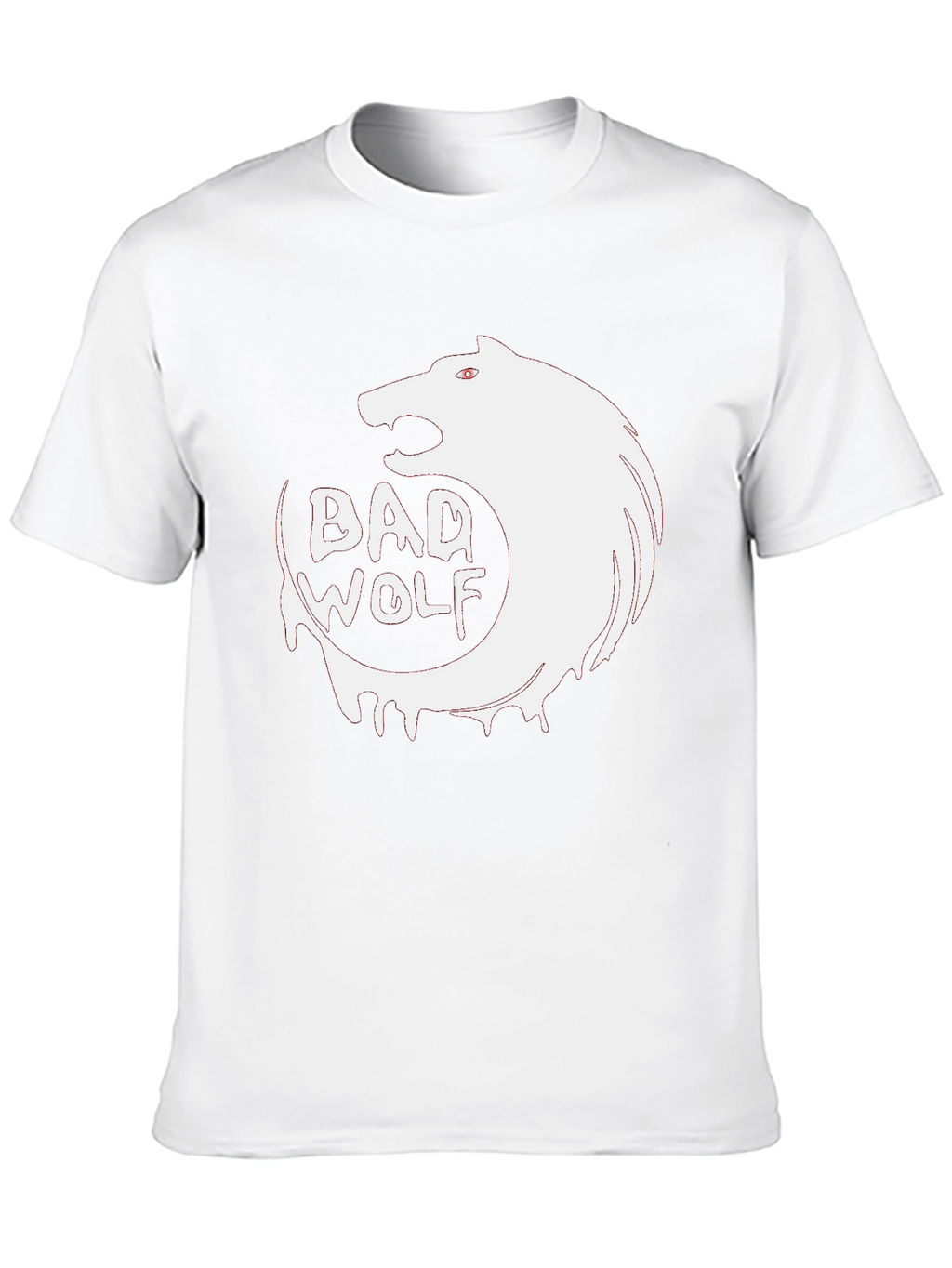 Bad Wolf Graphic T-Shirt - Black Cotton Blend