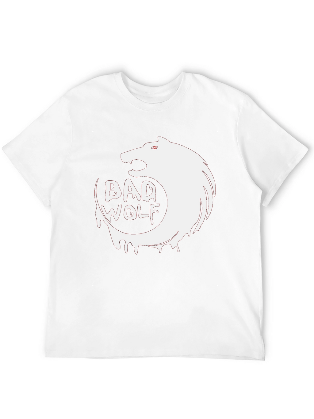 Bad Wolf Graphic T-Shirt - Black Cotton Blend