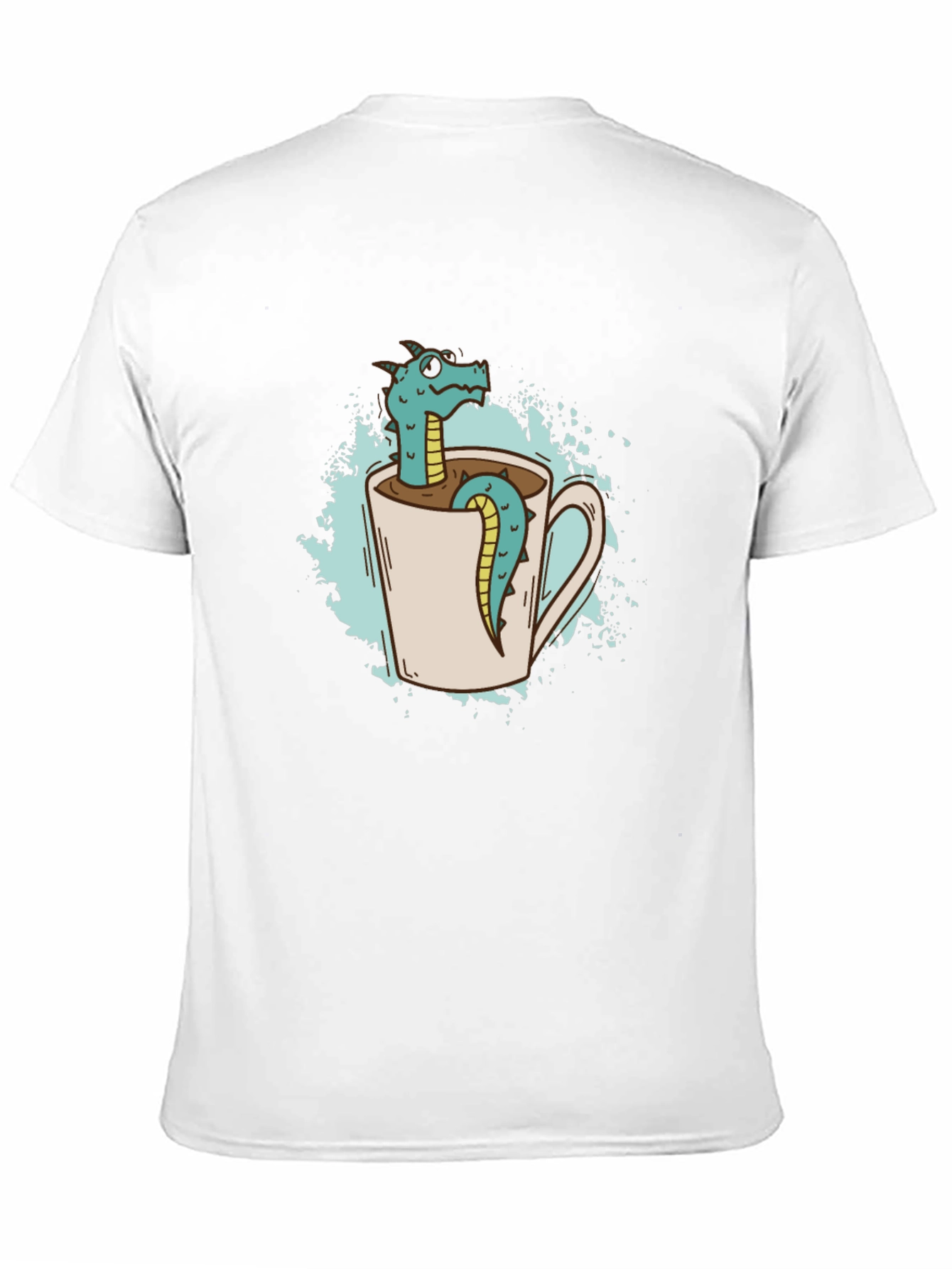 Dragon in a Mug Graphic T-Shirt