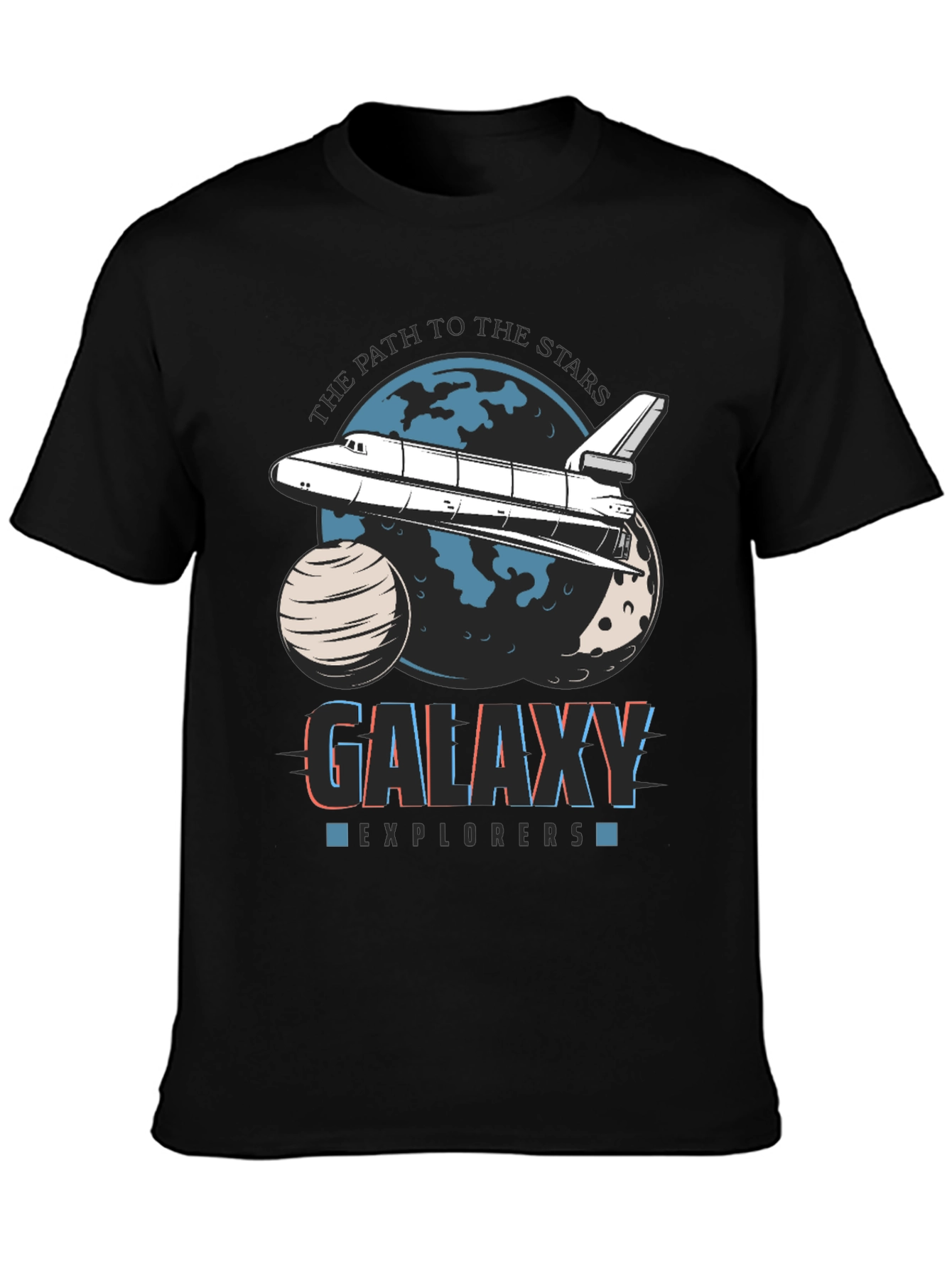 Galaxy Explorers Graphic Tee - Path to the Stars Shirt